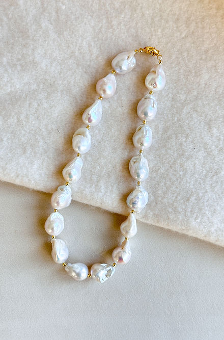 Baroque Pearl Choker