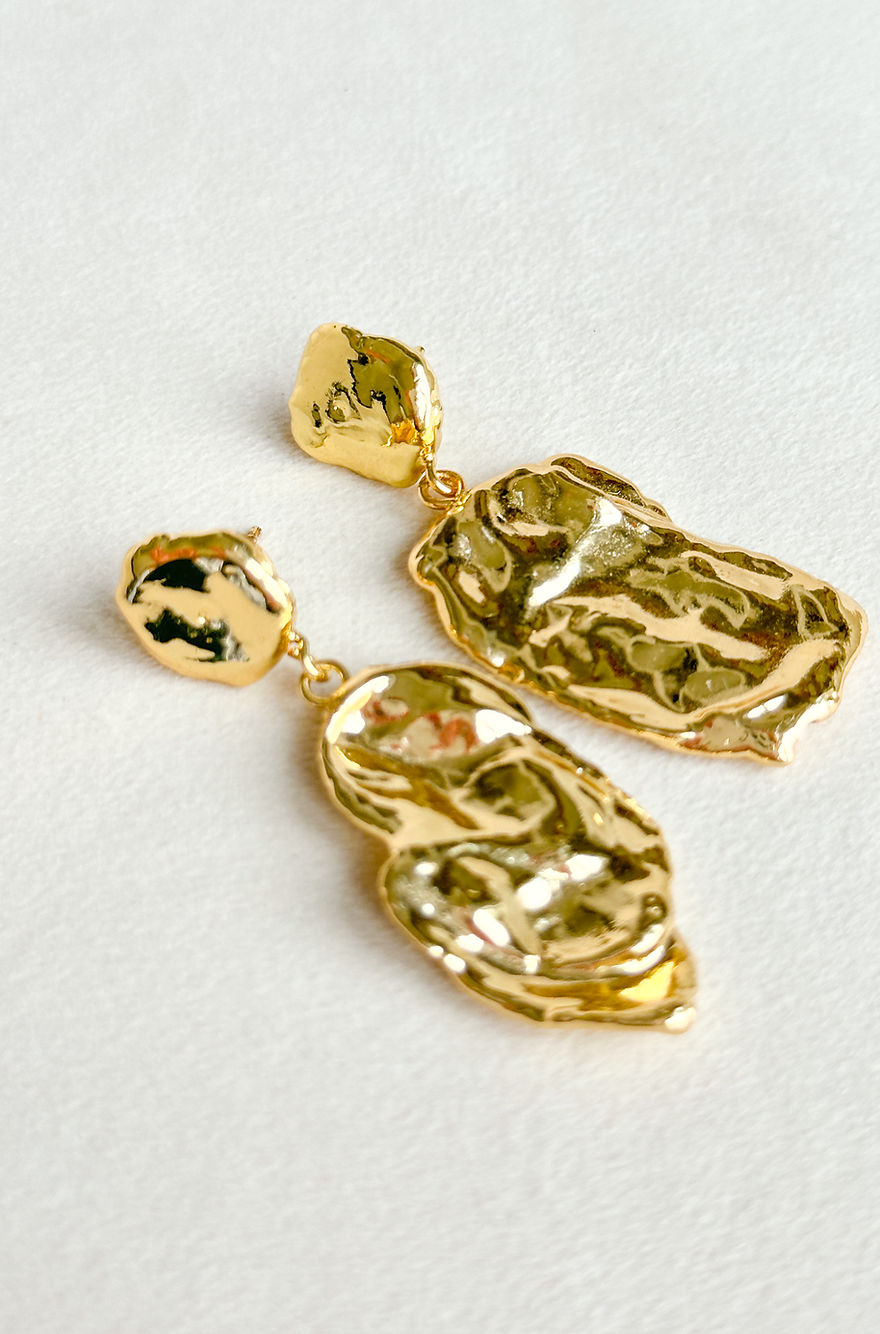 Gold Dipped Earrings