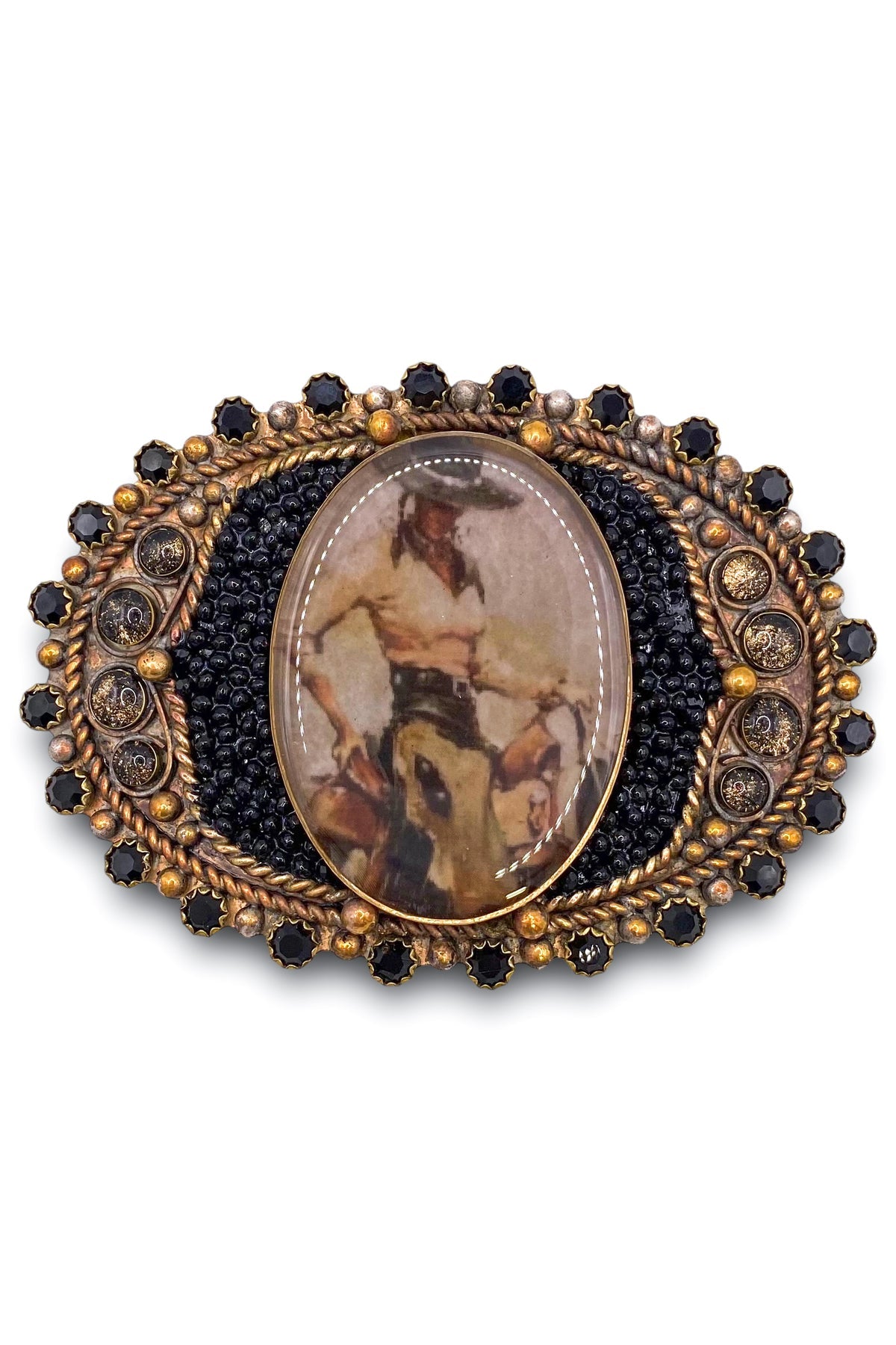 Goddess Image Buckle - Cowgirl