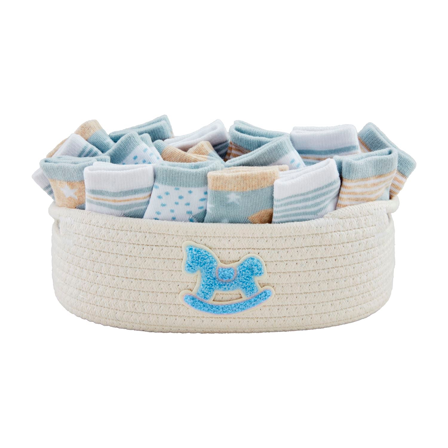 Assorted Blue Baby Socks