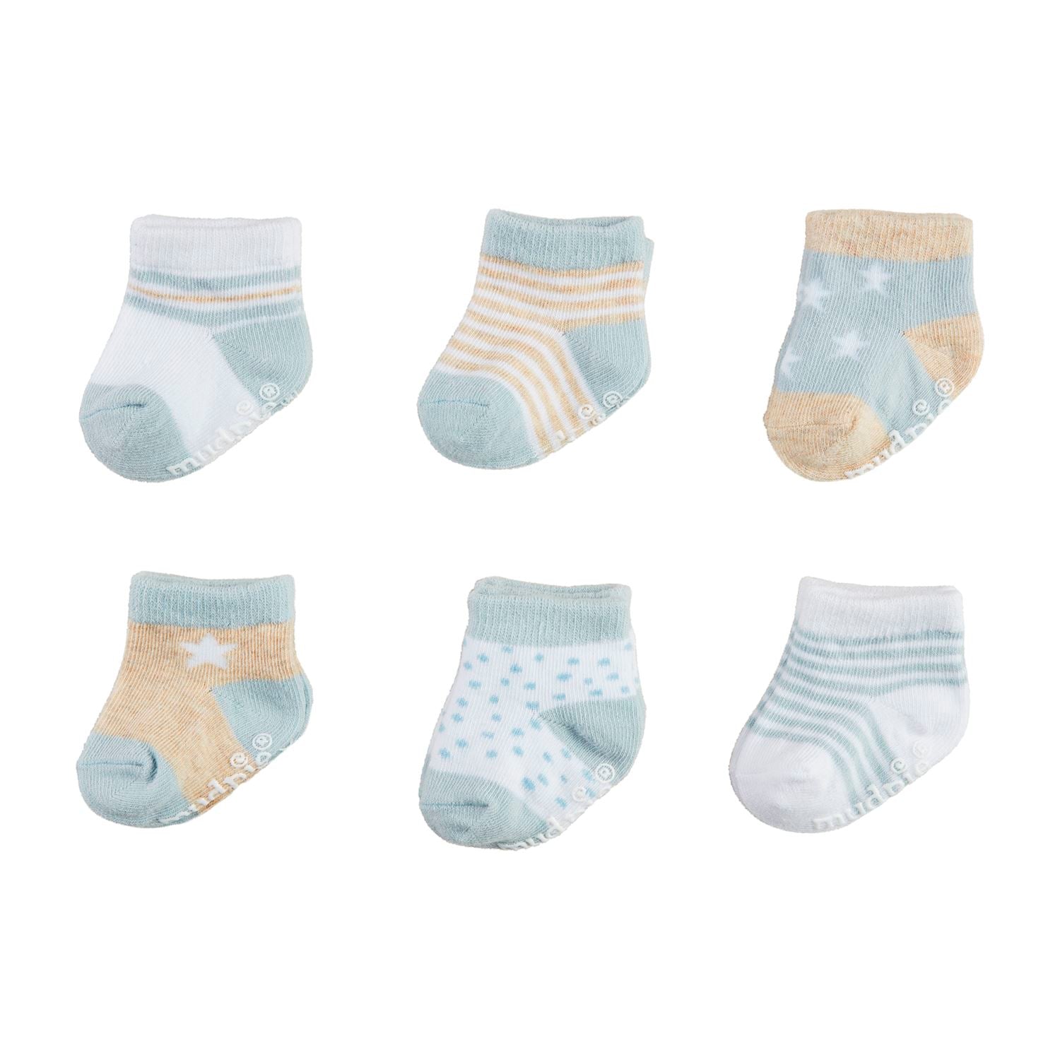 Assorted Blue Baby Socks