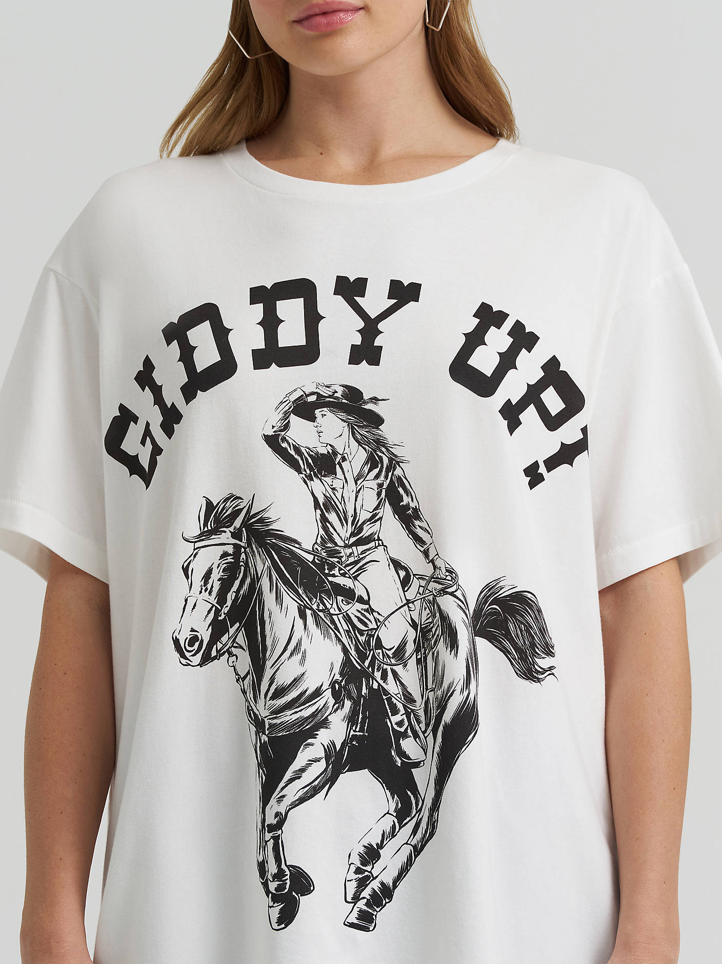 Wrangler X Giddy Up Tee