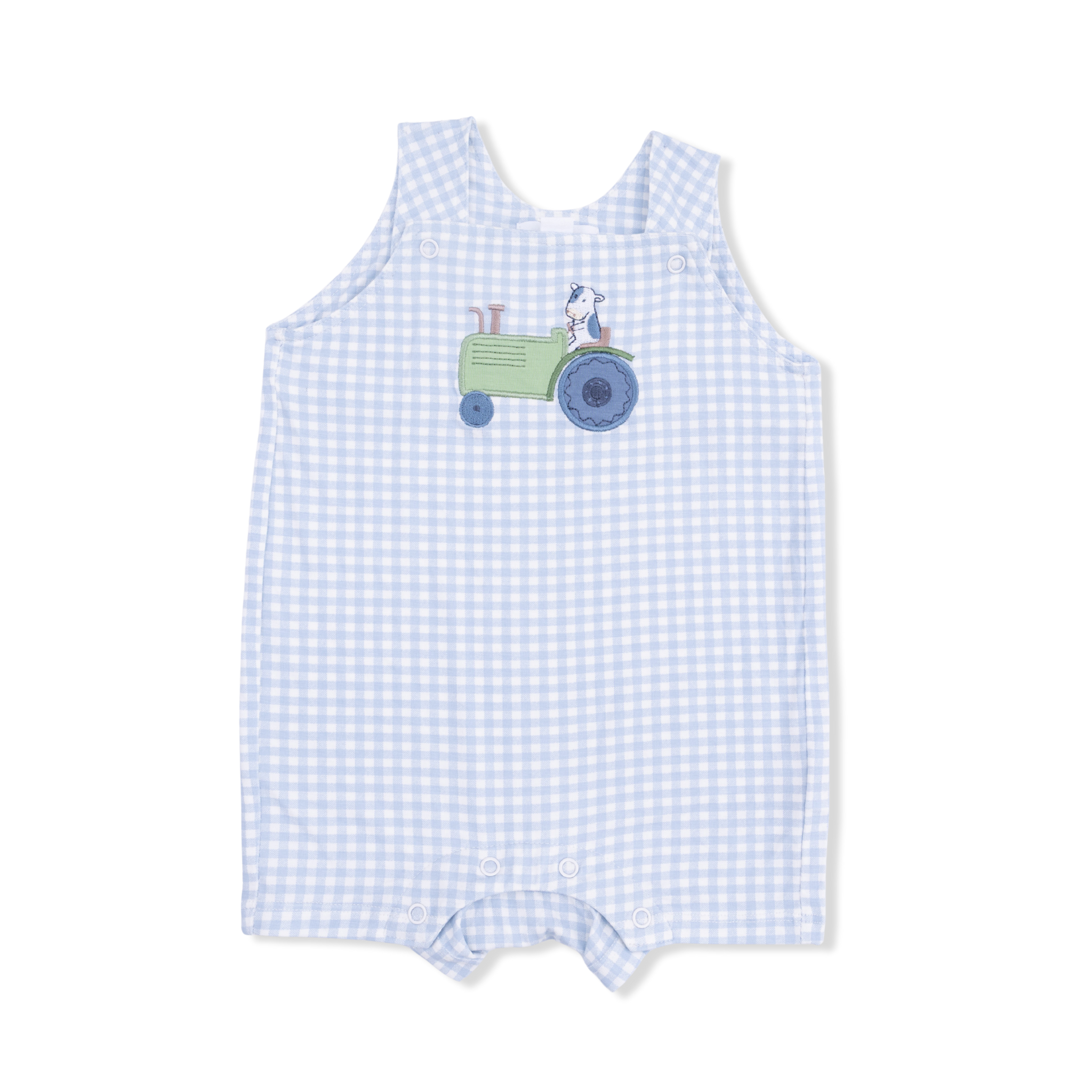 Farm Animal Overall Shortie