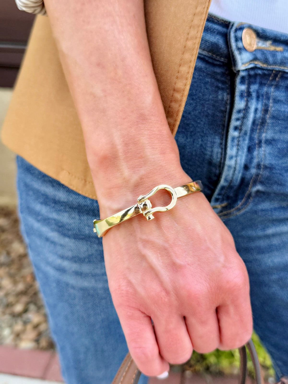 Henry Horsebit Mariner Bangle