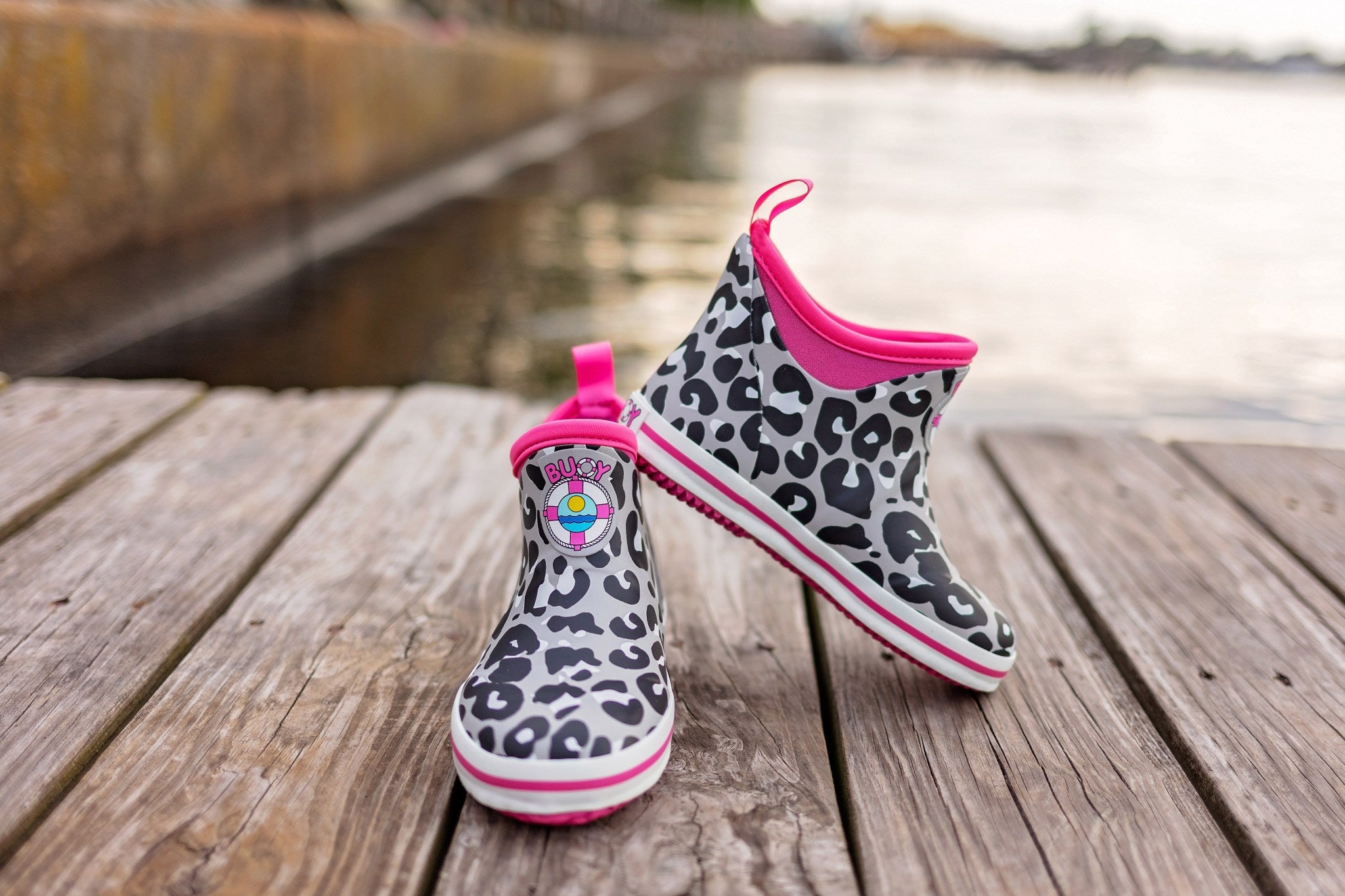 Buoy Boots - Pink Cheetah