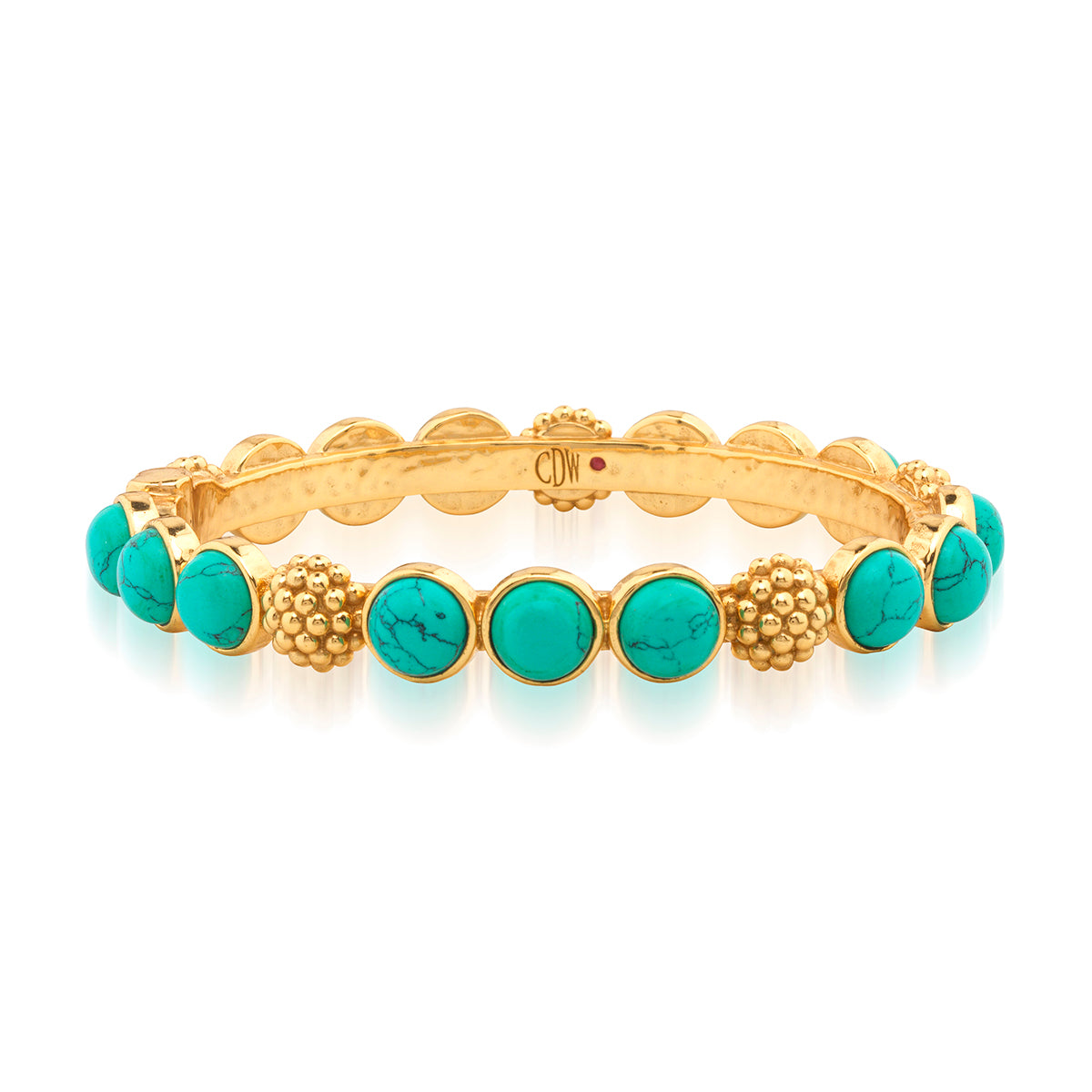 Berry Gem Hinged Bangle