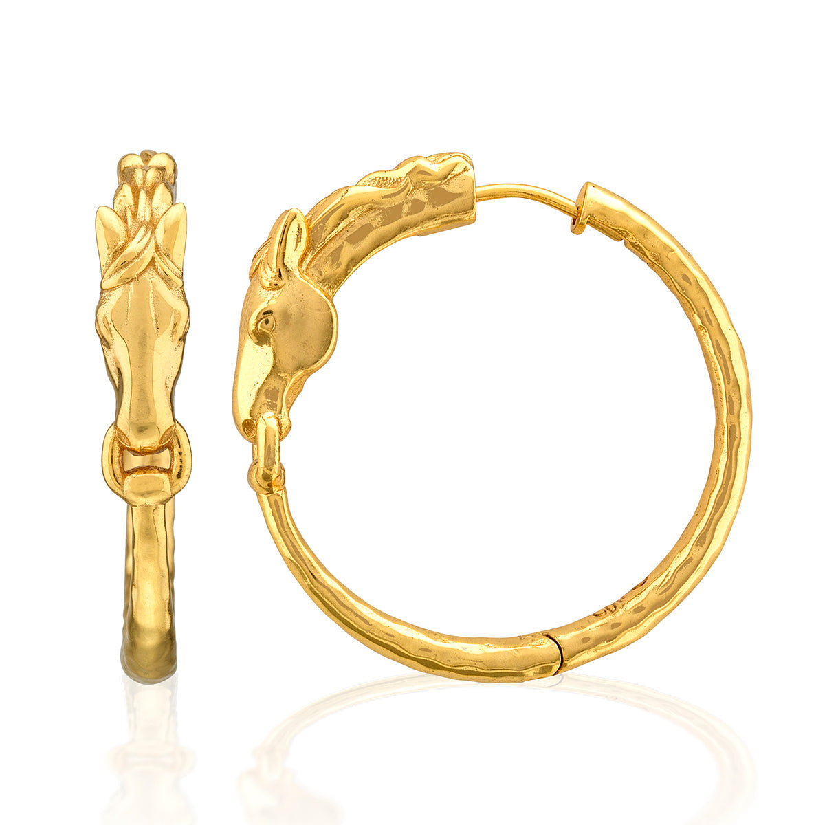 Equestrian Horsehead Hoops