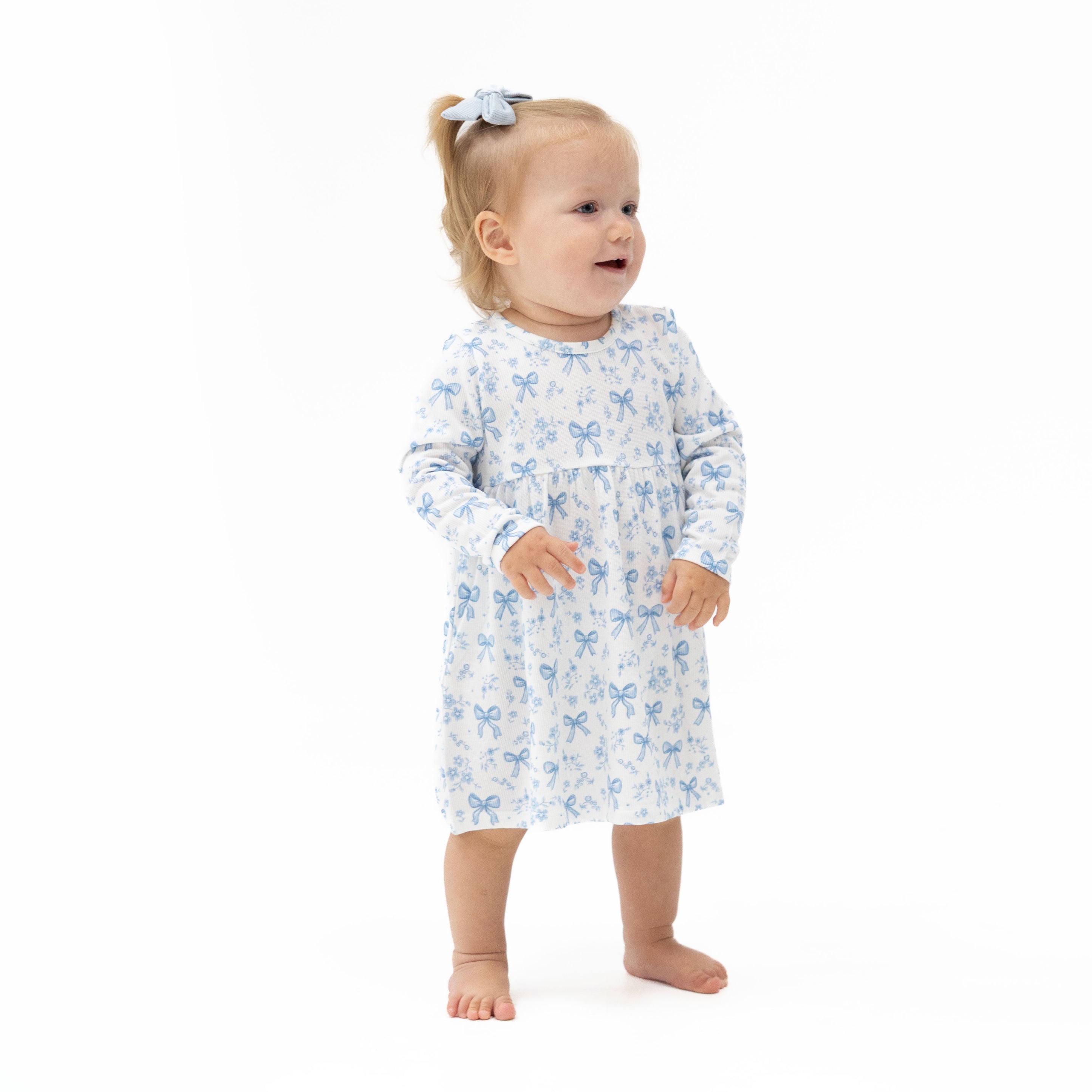 Simple Dress And Bloomer Set