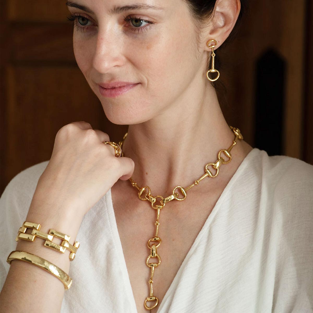 Equestrian Snaffle Bit Earring