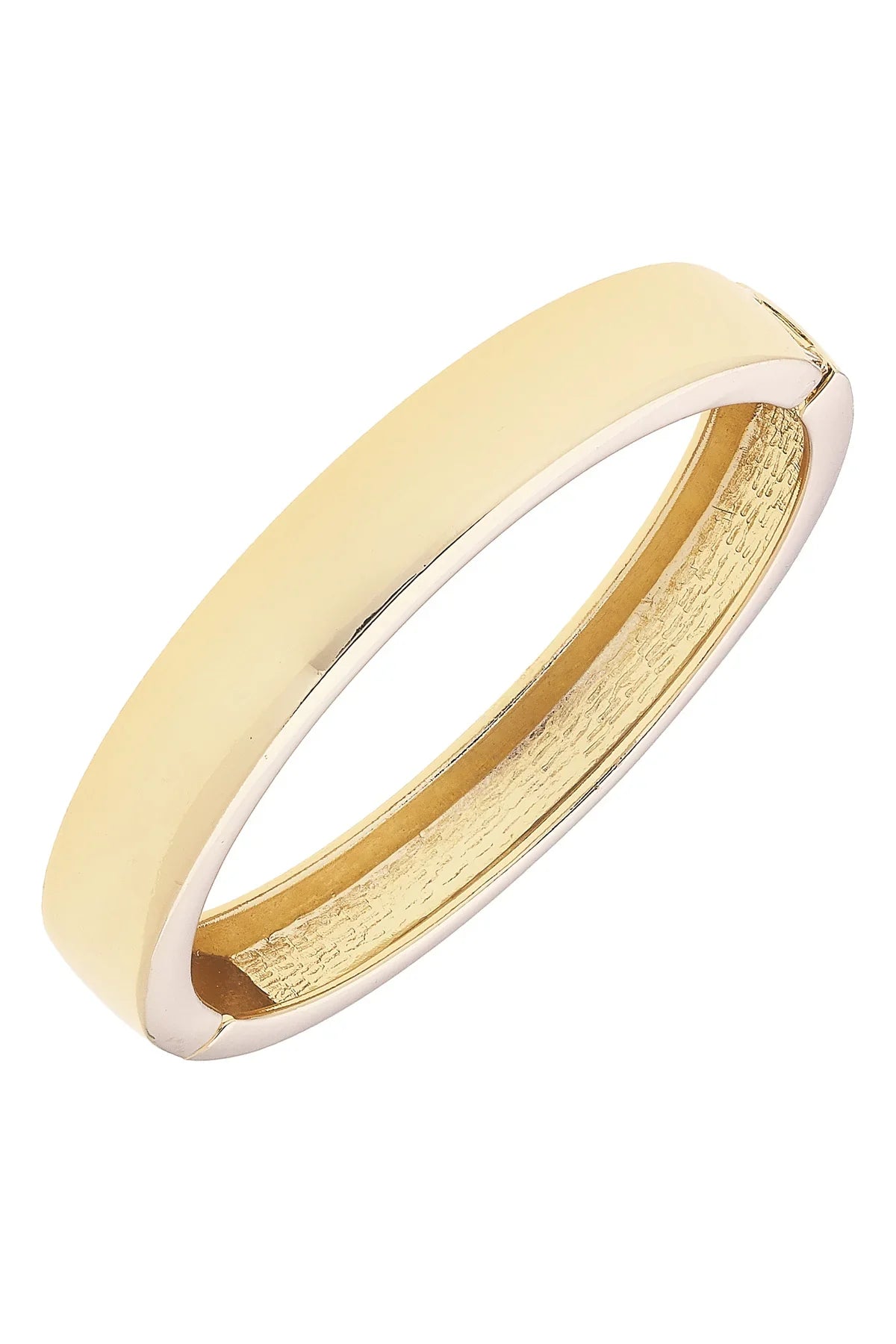 Gold Hinge Bangle