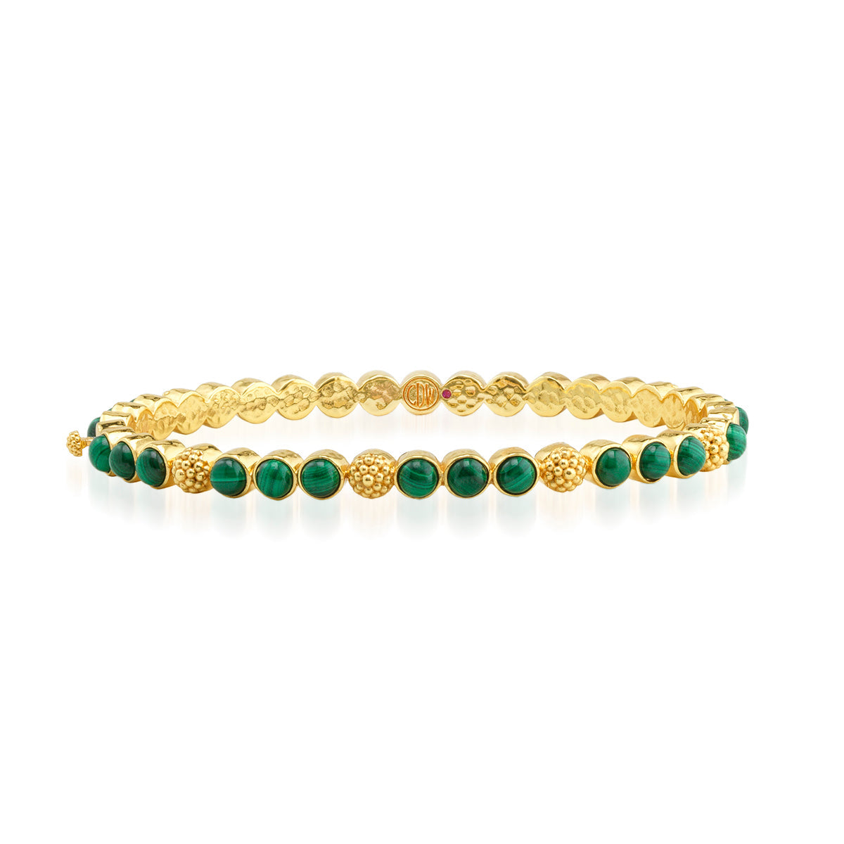 Berry Gem Petite Hinged Bangle