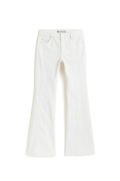 Front Panel Flare Pants