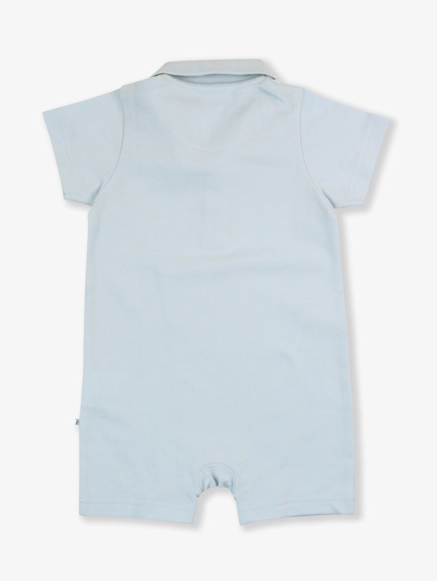 Pique Polo Romper
