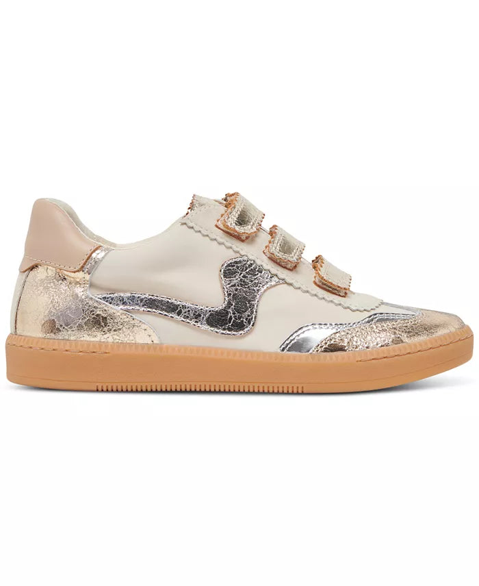 Notice Velcro Distressed Leather Sneaker