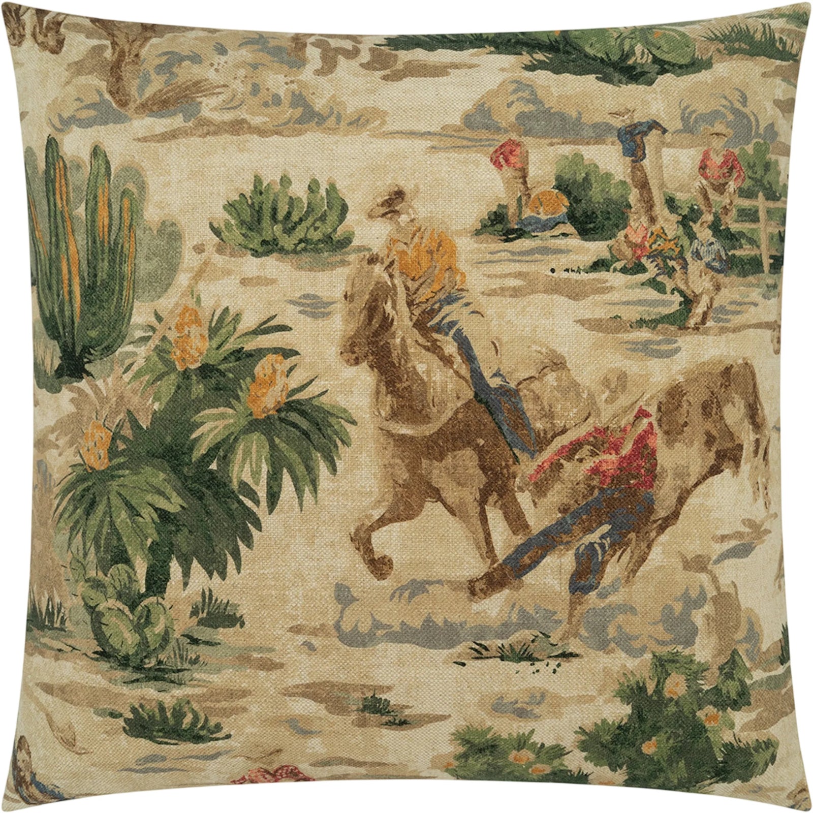 Saddler-Twine Throw Pillow
