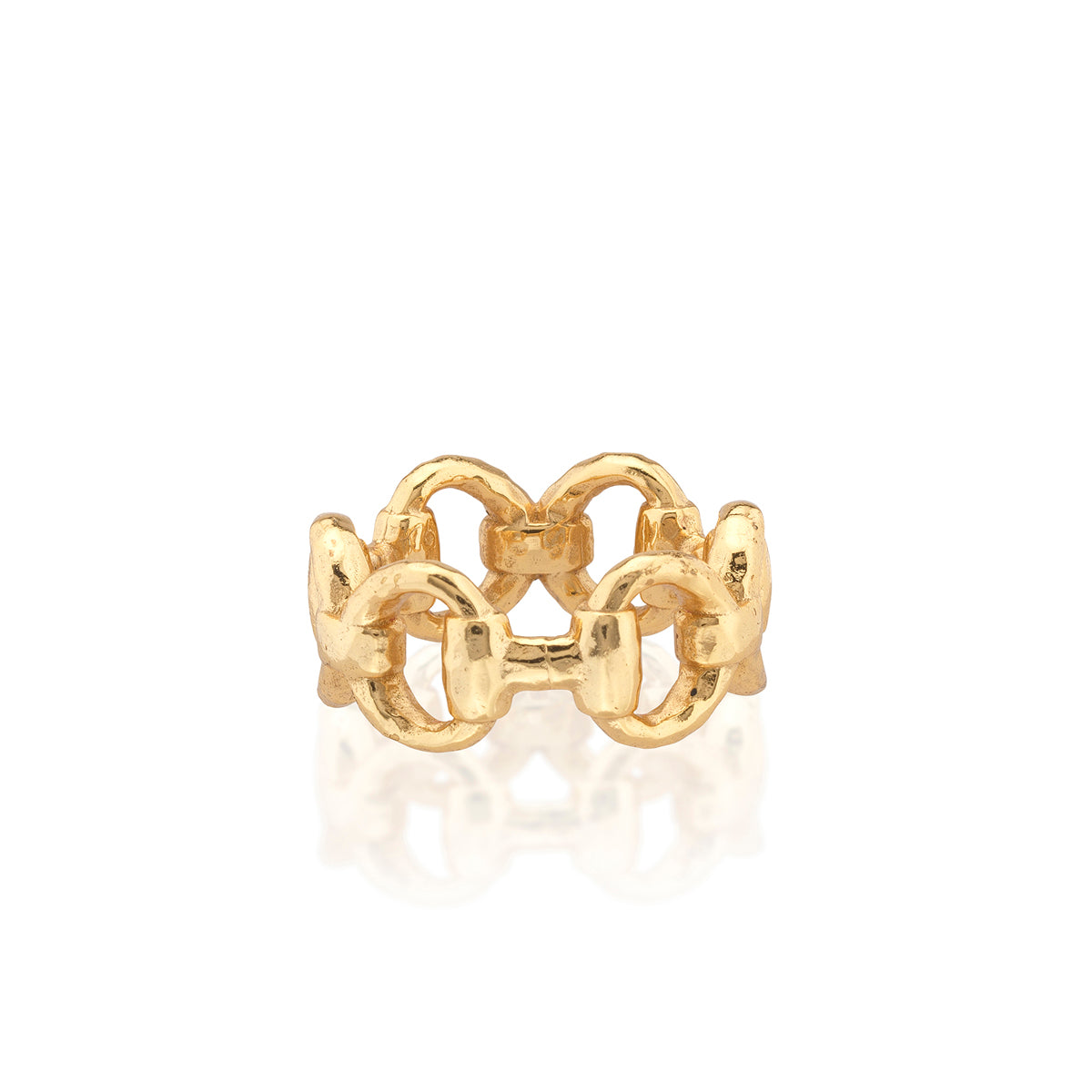 Equestrian Snaffle Bit Ring