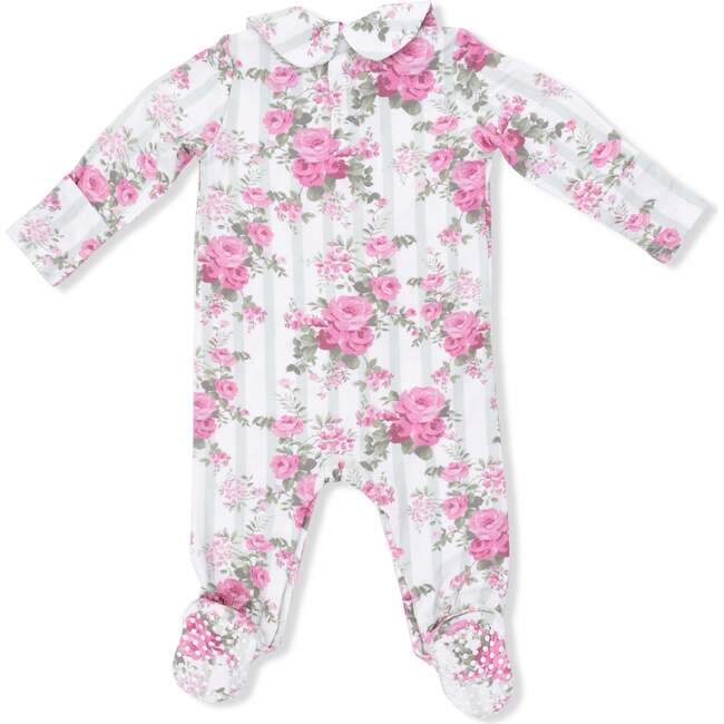 Smocked Peter Pan Snap Footie