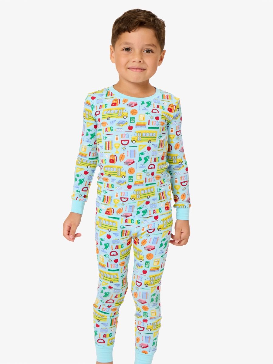 Long Sleeve Bamboo Viscose Pajama Set