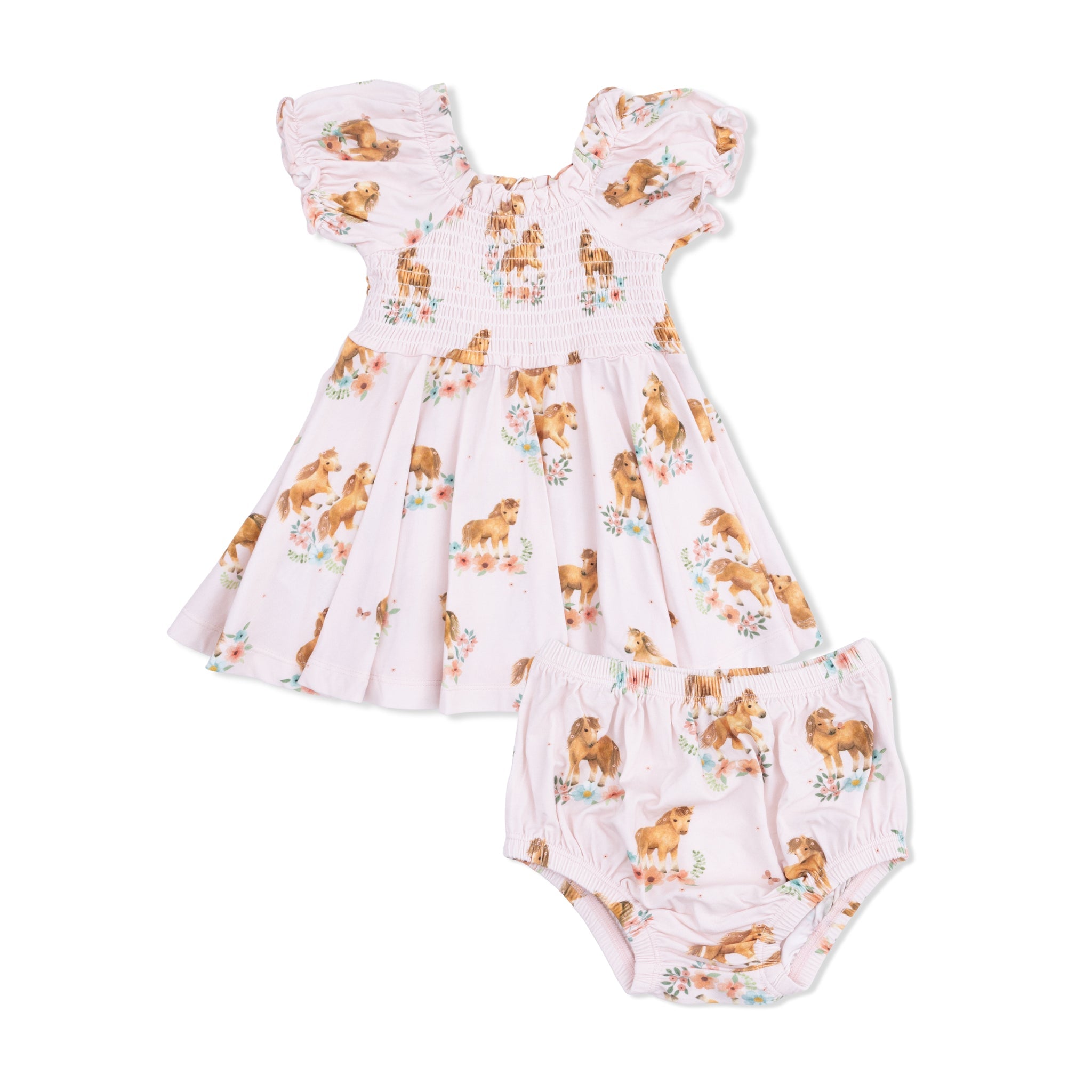 Smocked Twirly Dress