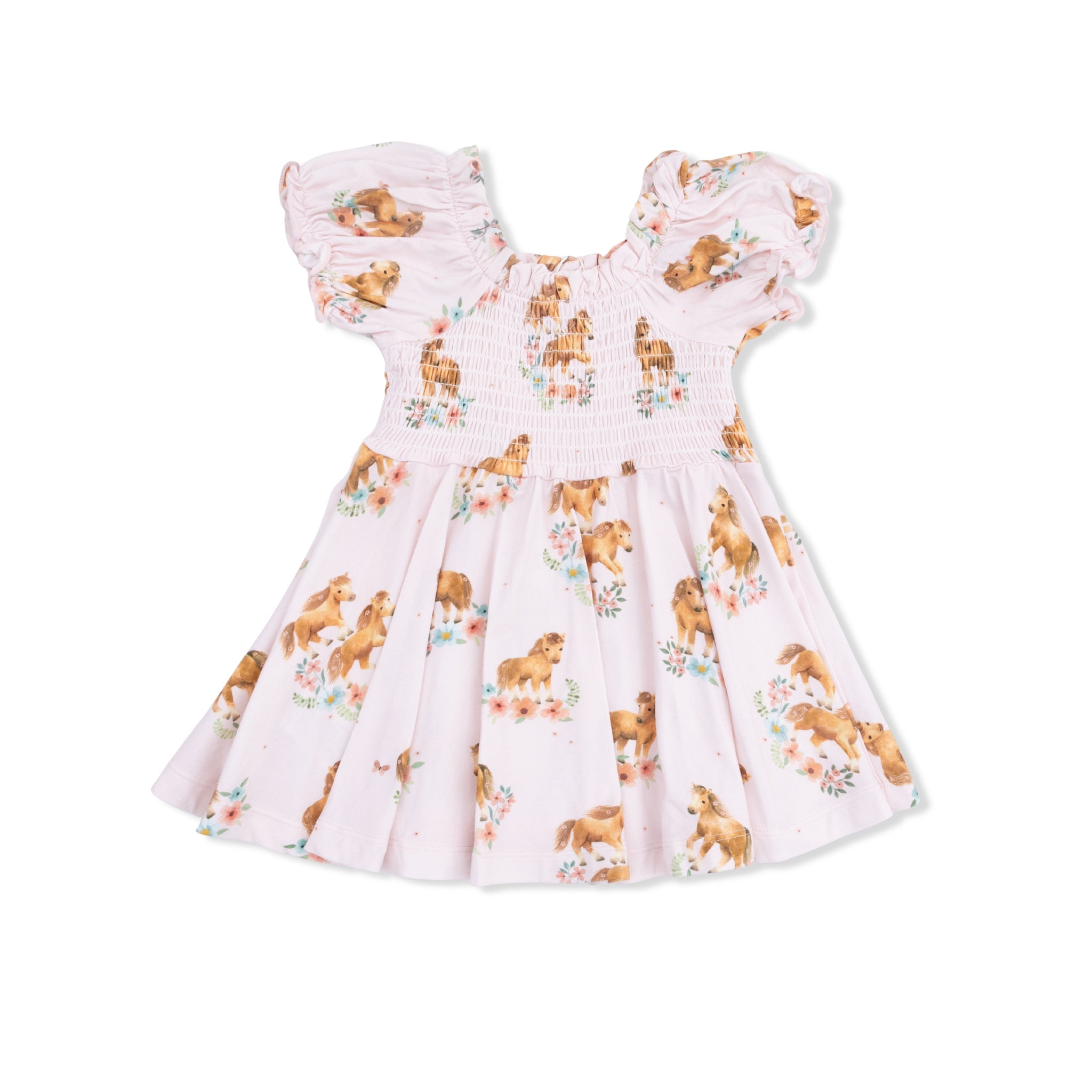 Smocked Twirly Dress