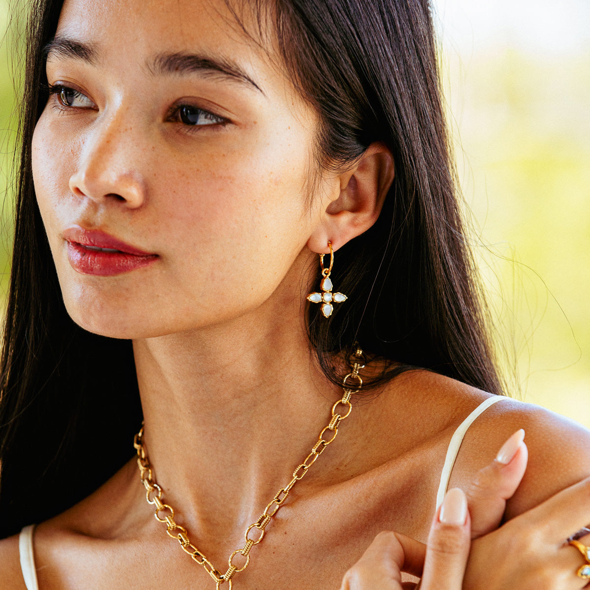Aurora Hoop Earrings