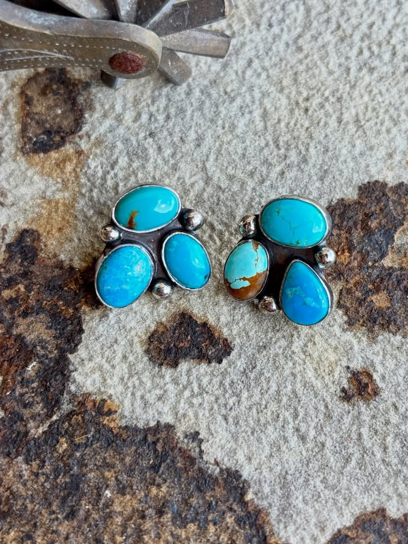 Small Cluster Earrings