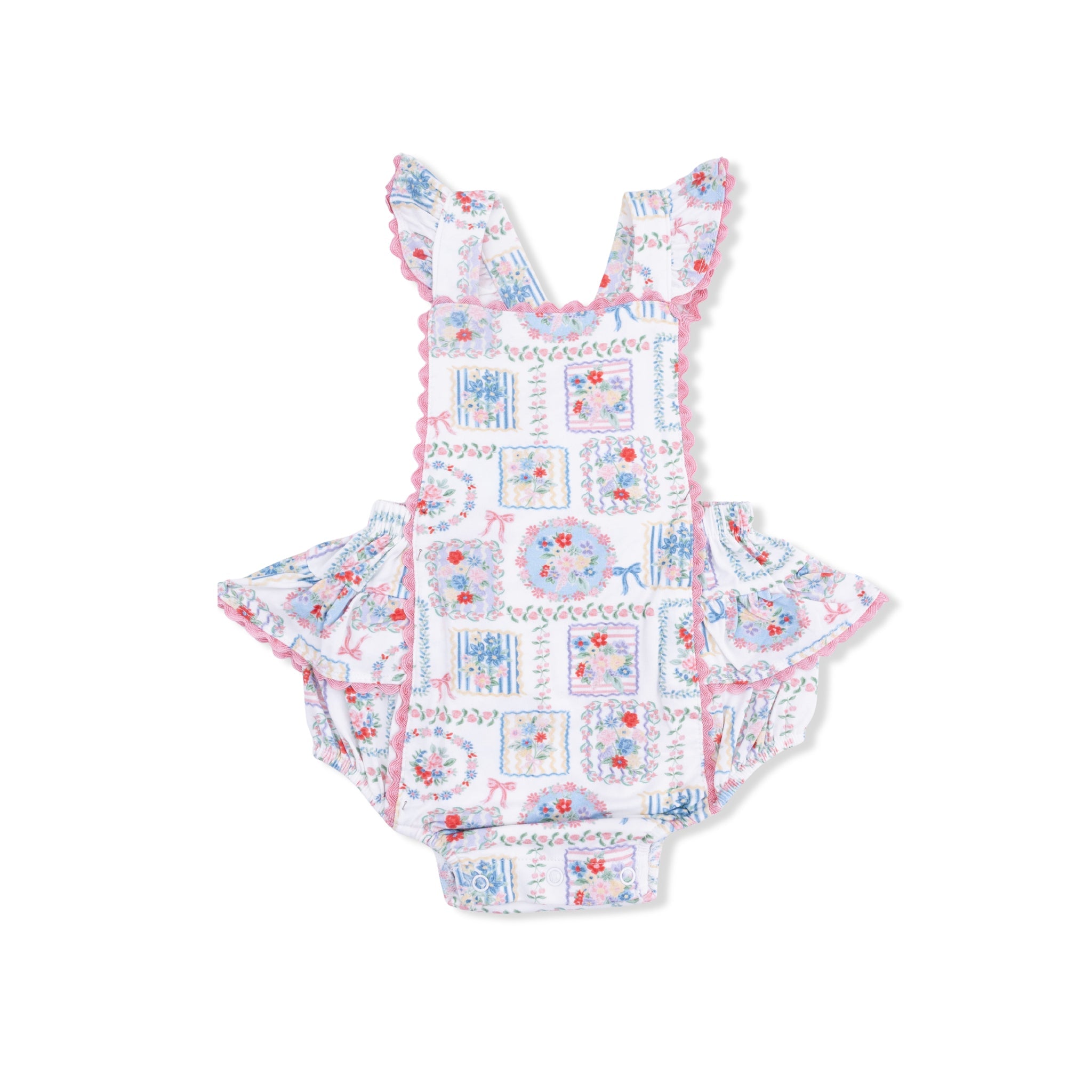 Julep's Ric Rac Ruffle Sunsuit