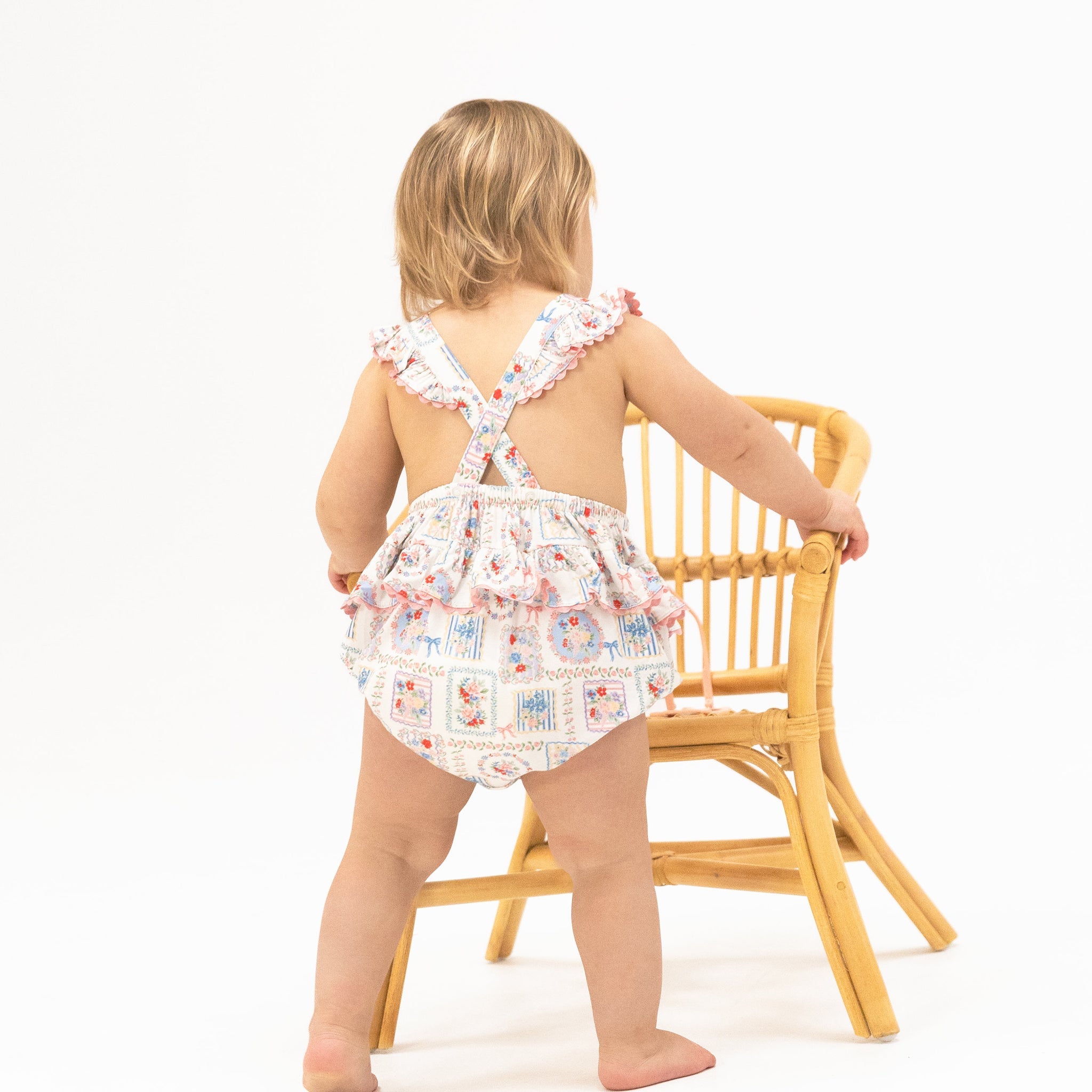 Julep's Ric Rac Ruffle Sunsuit
