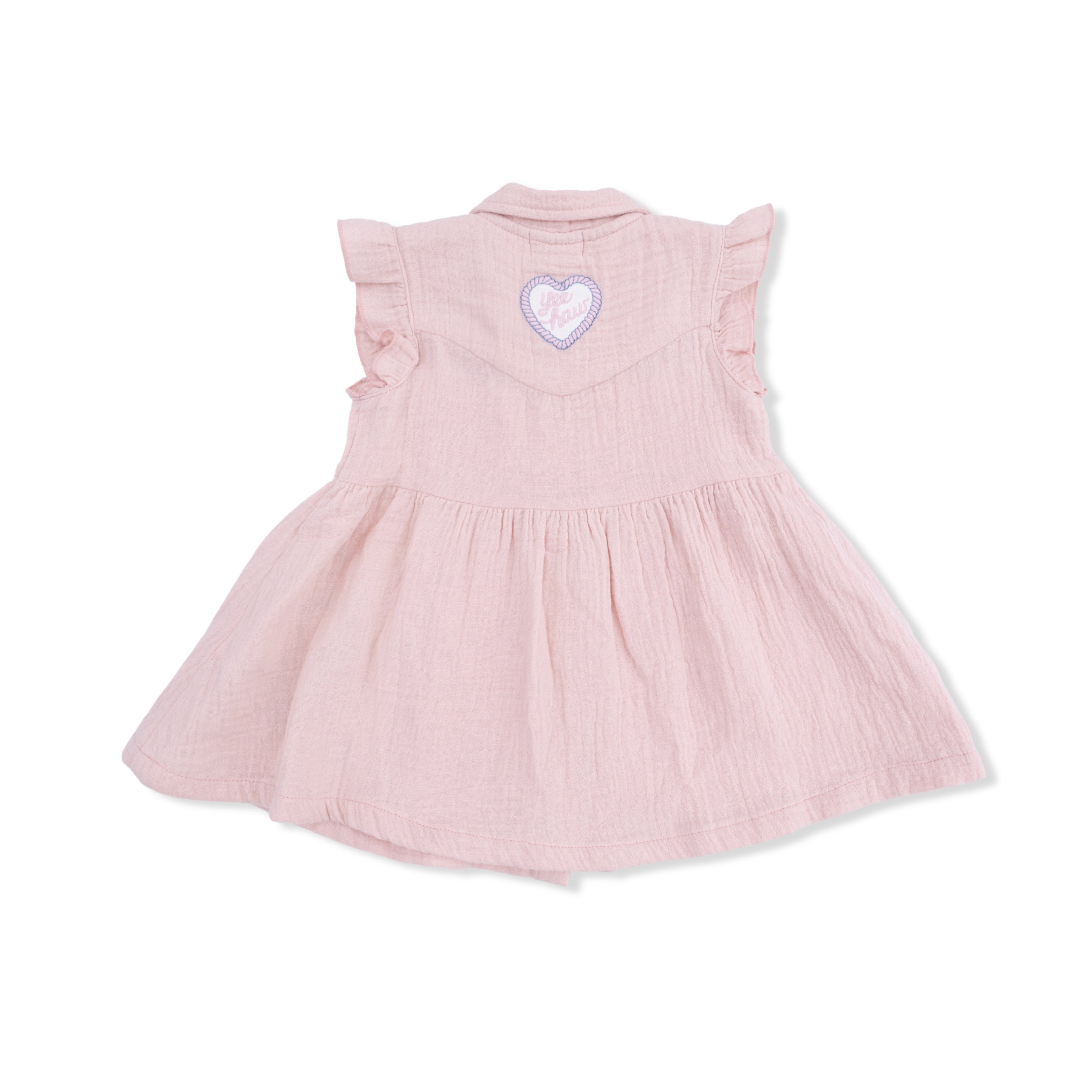 Western Pearl Snap Dress