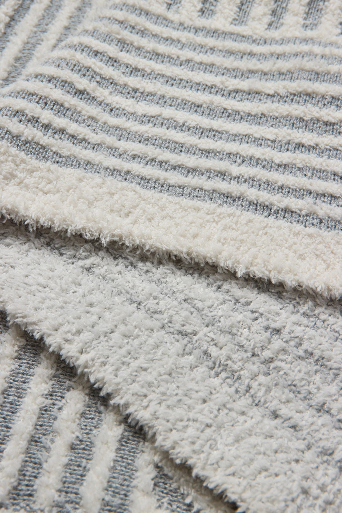 Cotton Linea Mixed Stripe Throw