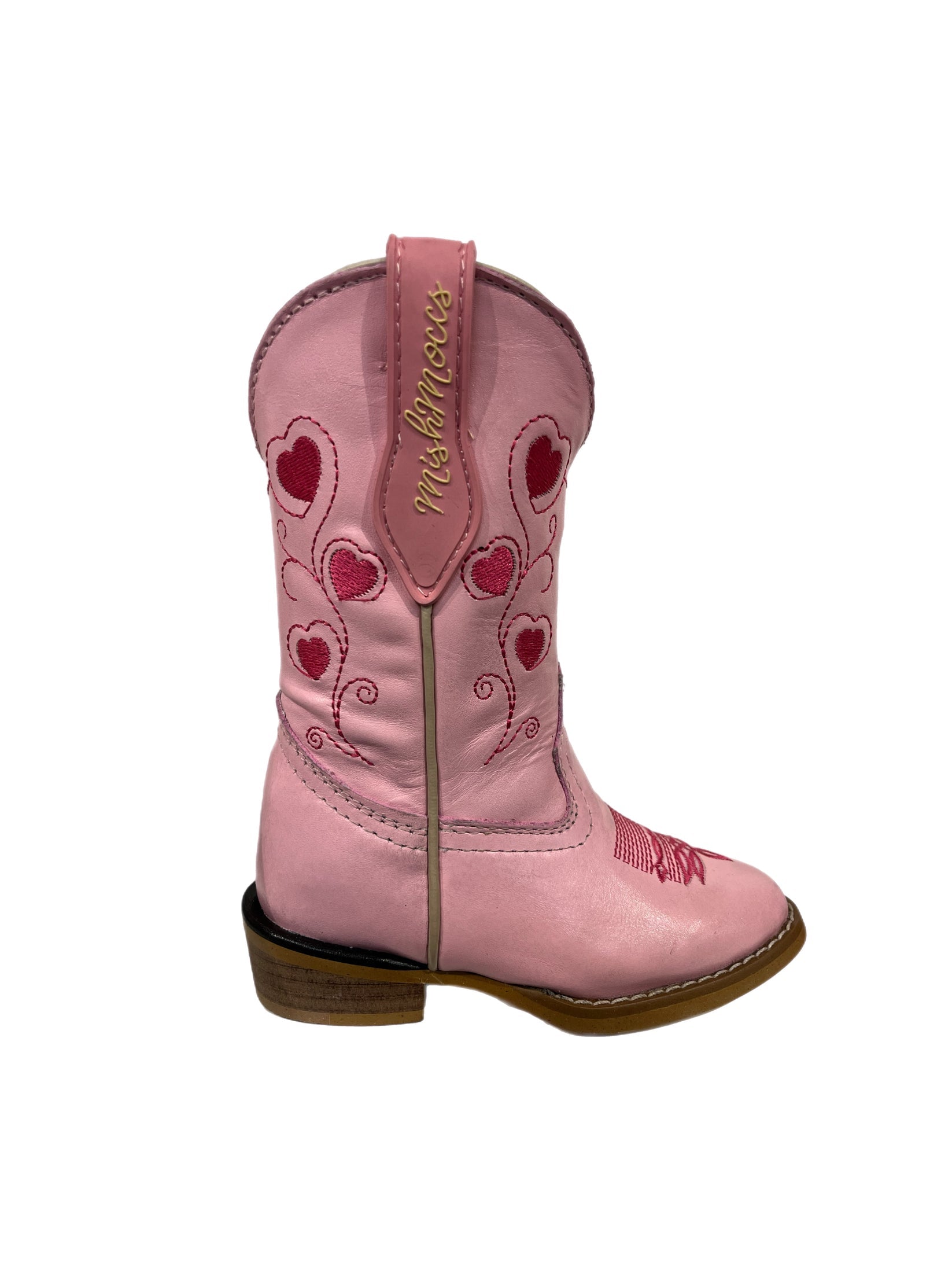 Pink Heart Boots