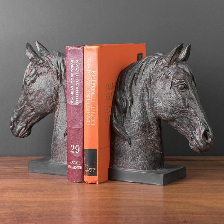 Horse Head Bookends