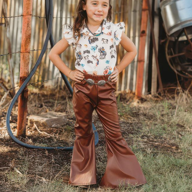 Brown Leather Bells