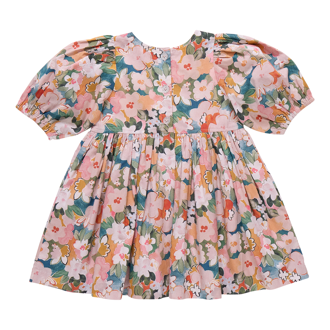 Evelyn Dress Watercolor