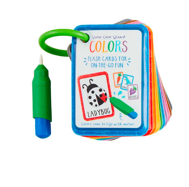 Water Color Wizard Flash Cards