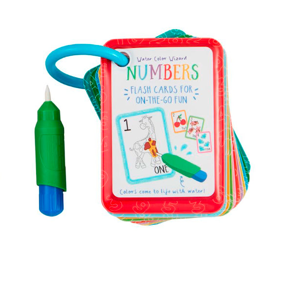 Water Color Wizard Flash Cards