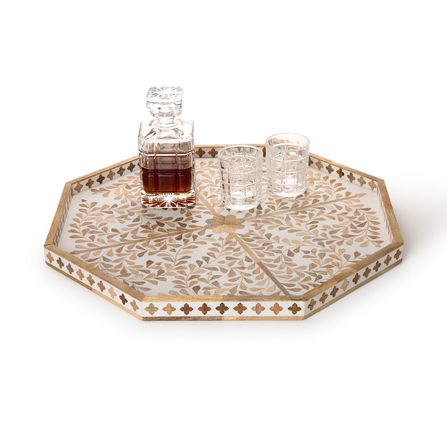 Jaipur Palace Octagon Tray