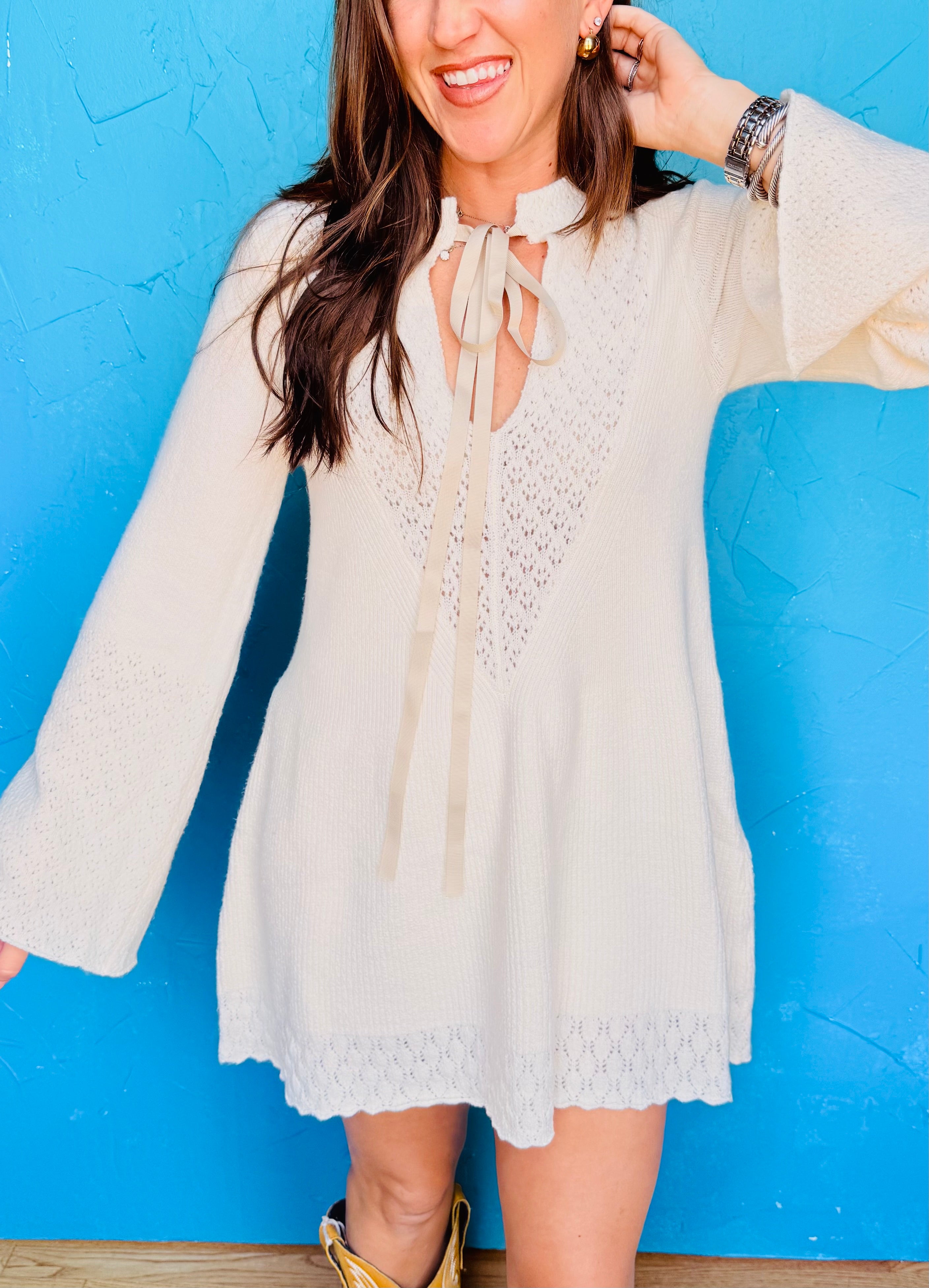 Bali Old Flame Sweater Dress