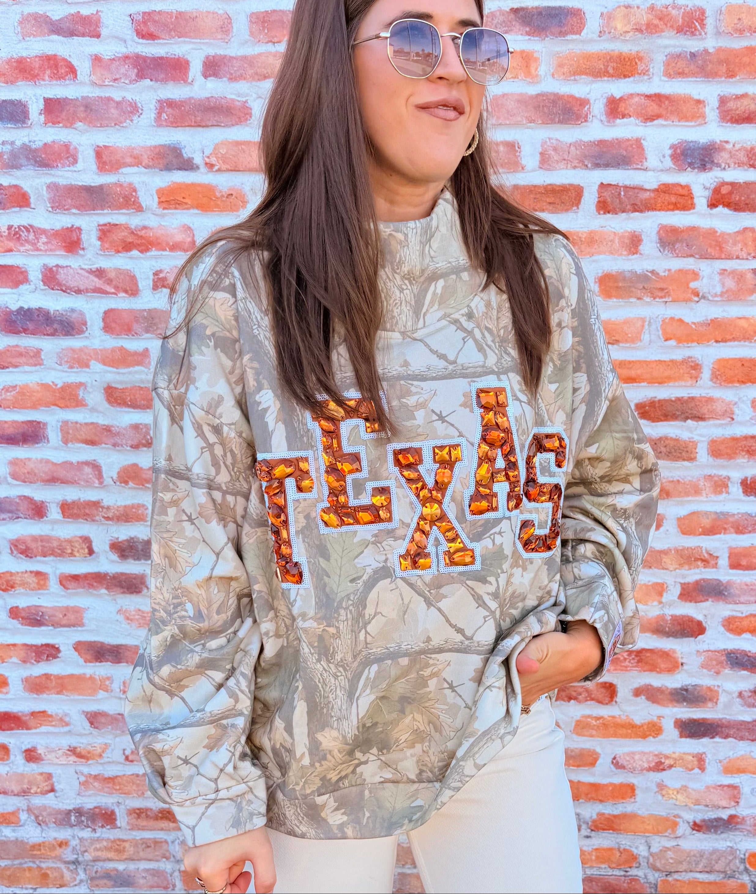 Texas Mockneck Sweatshirt