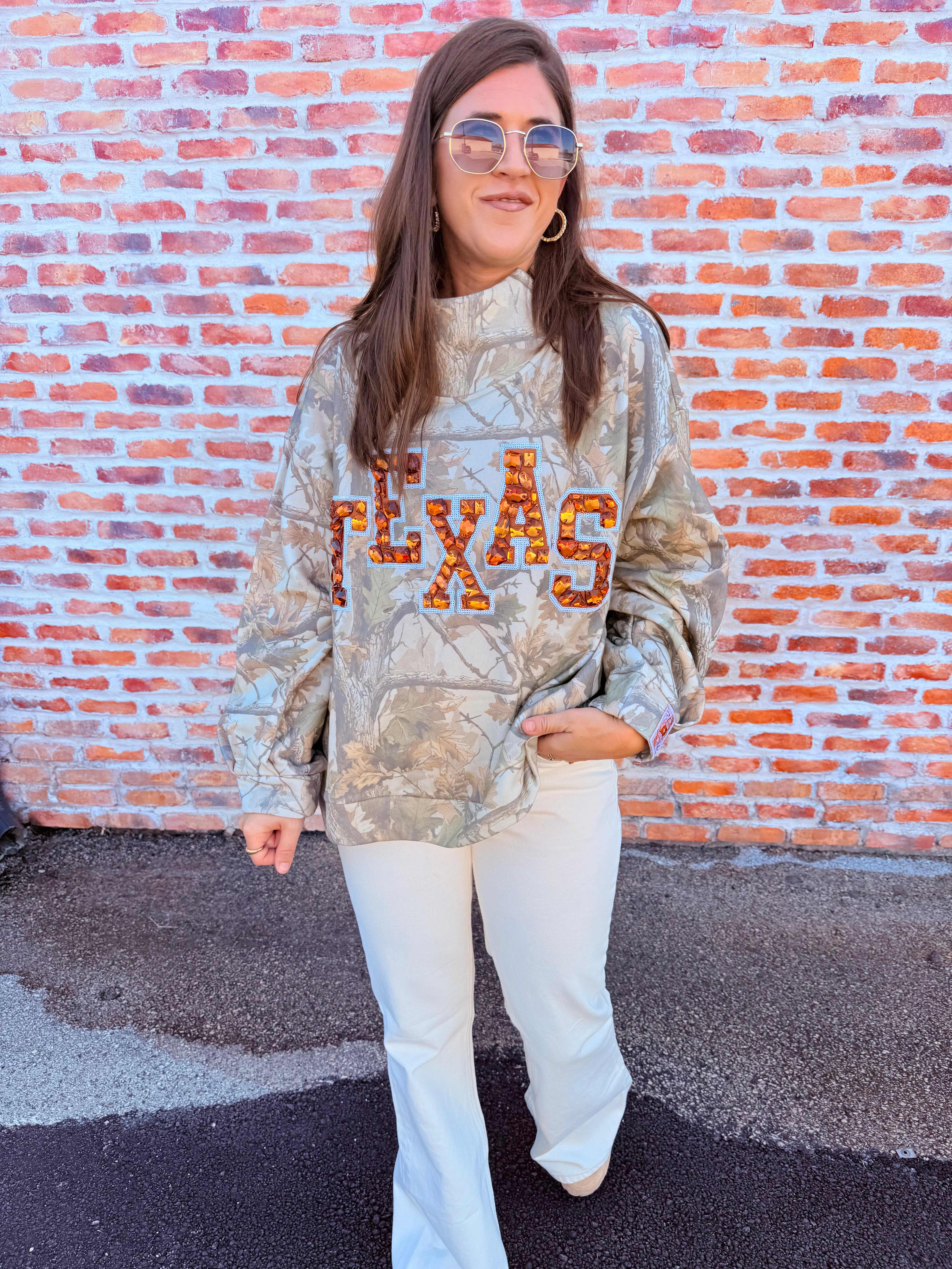 Texas Mockneck Sweatshirt