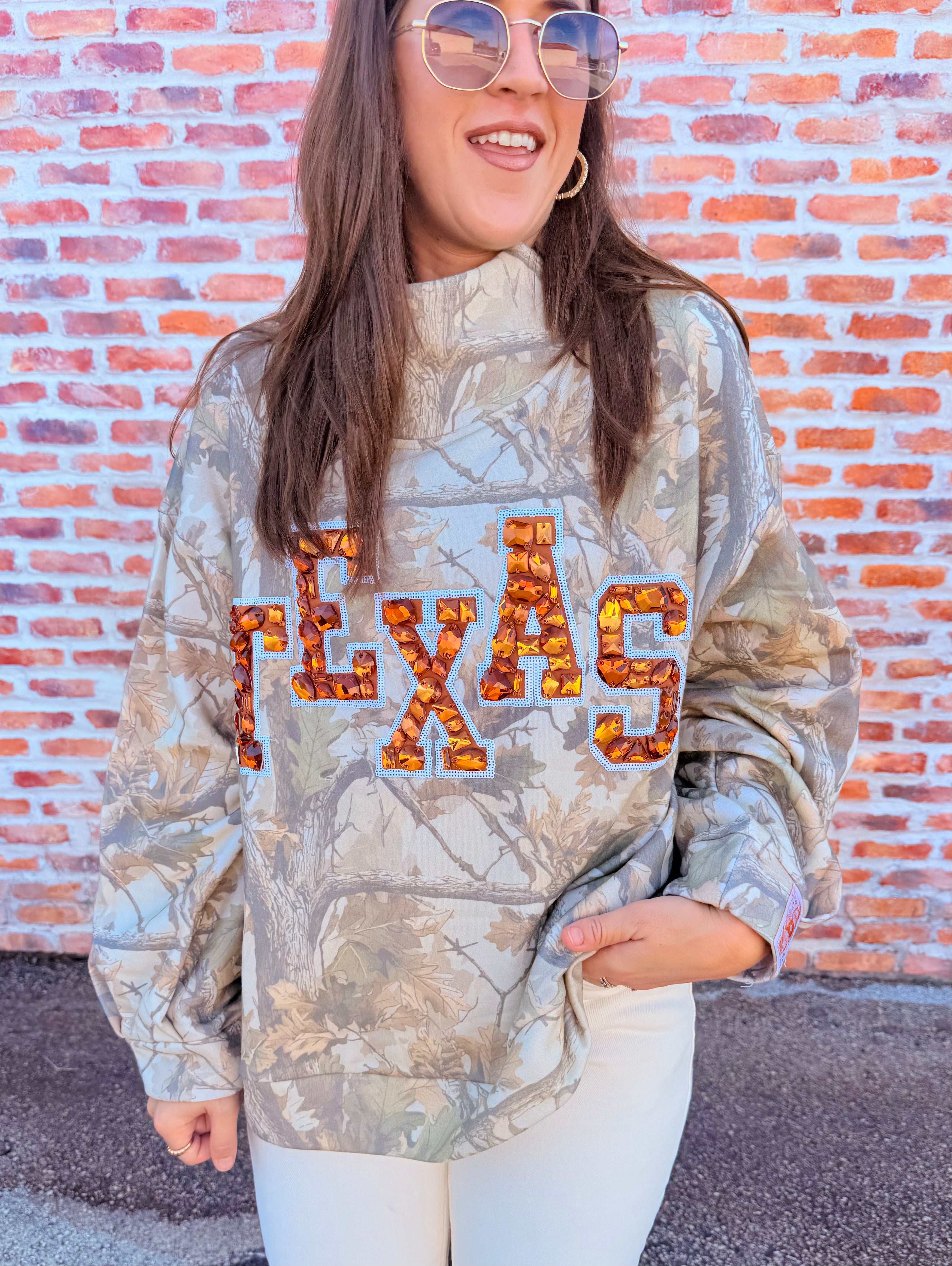 Texas Mockneck Sweatshirt