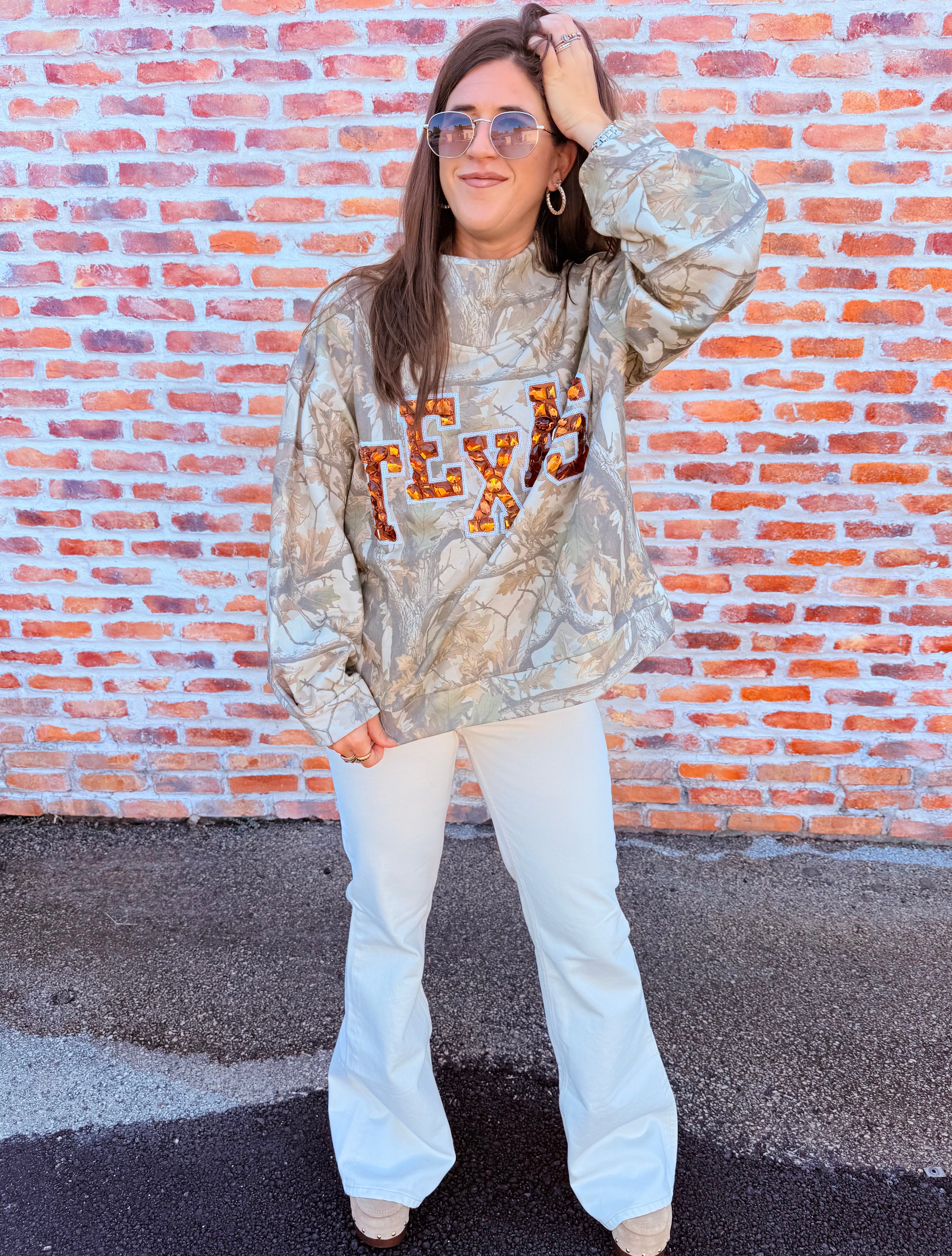 Texas Mockneck Sweatshirt