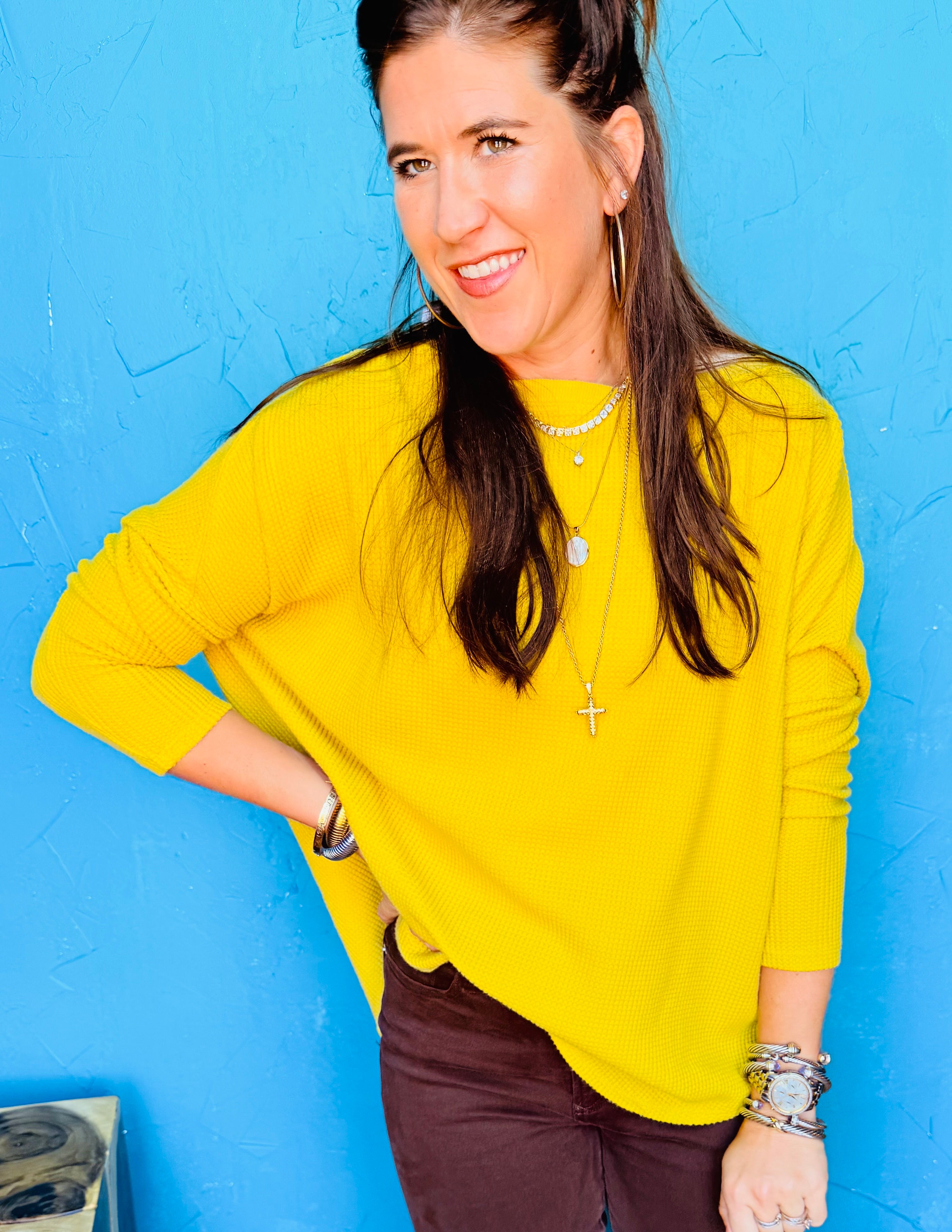 Latte Blues Thermal Solid