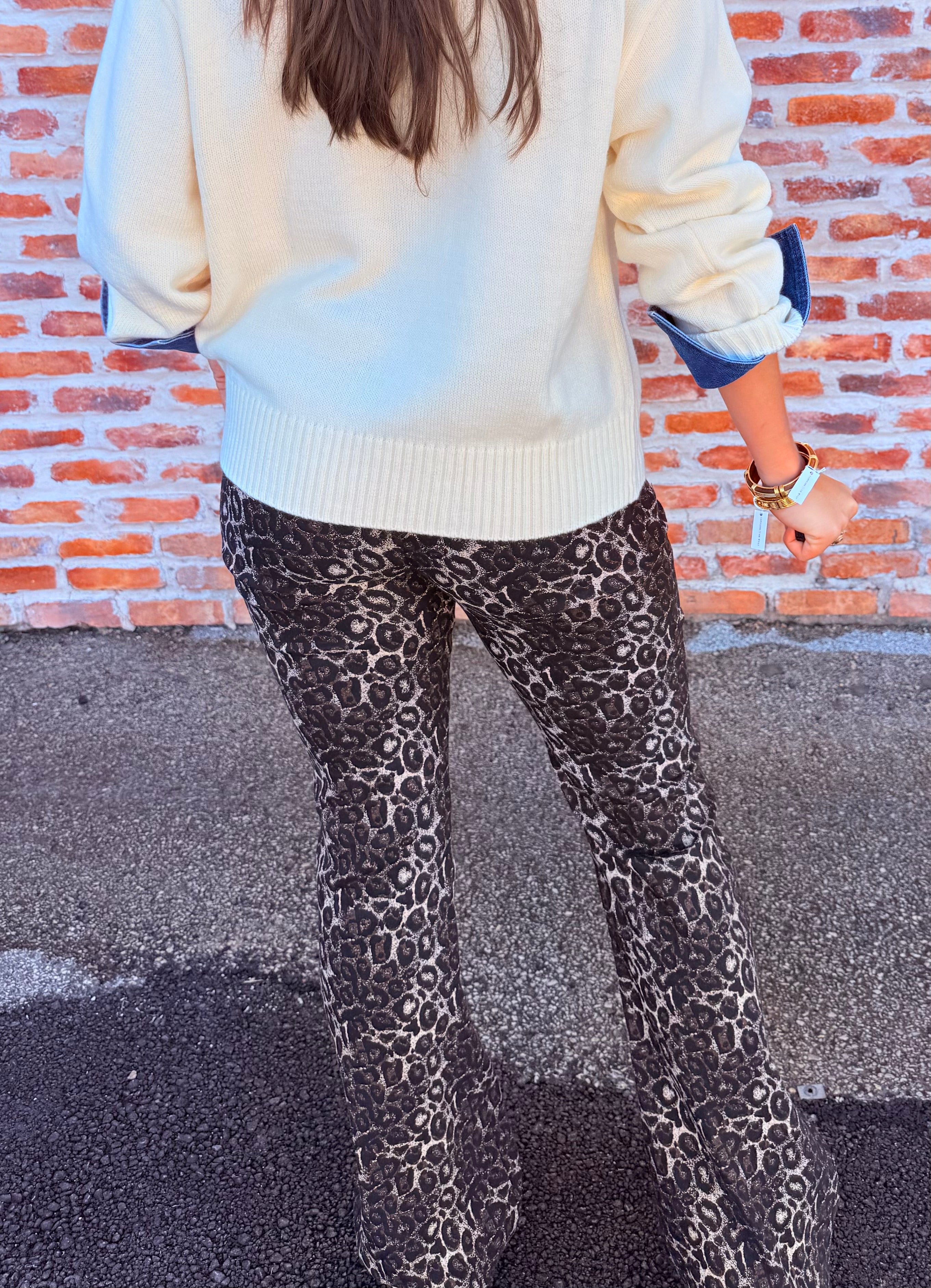 Leopard Print Trousers