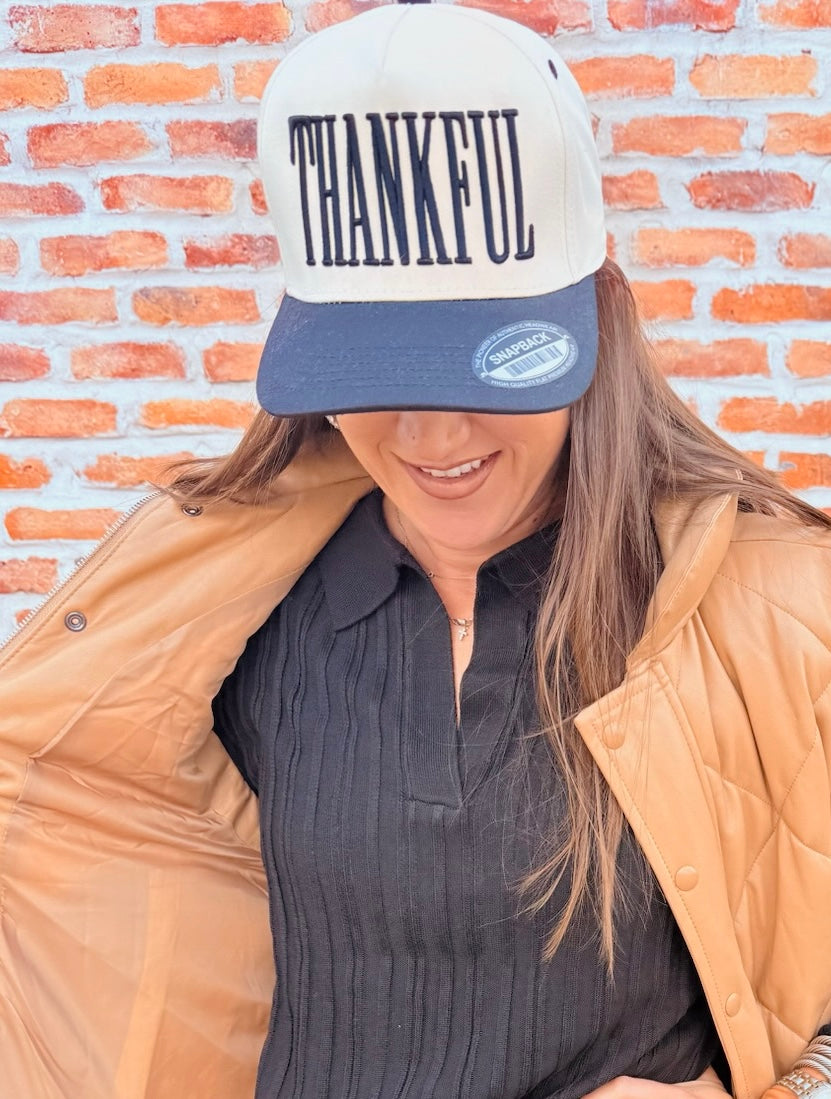 Bubble Thankful Hat