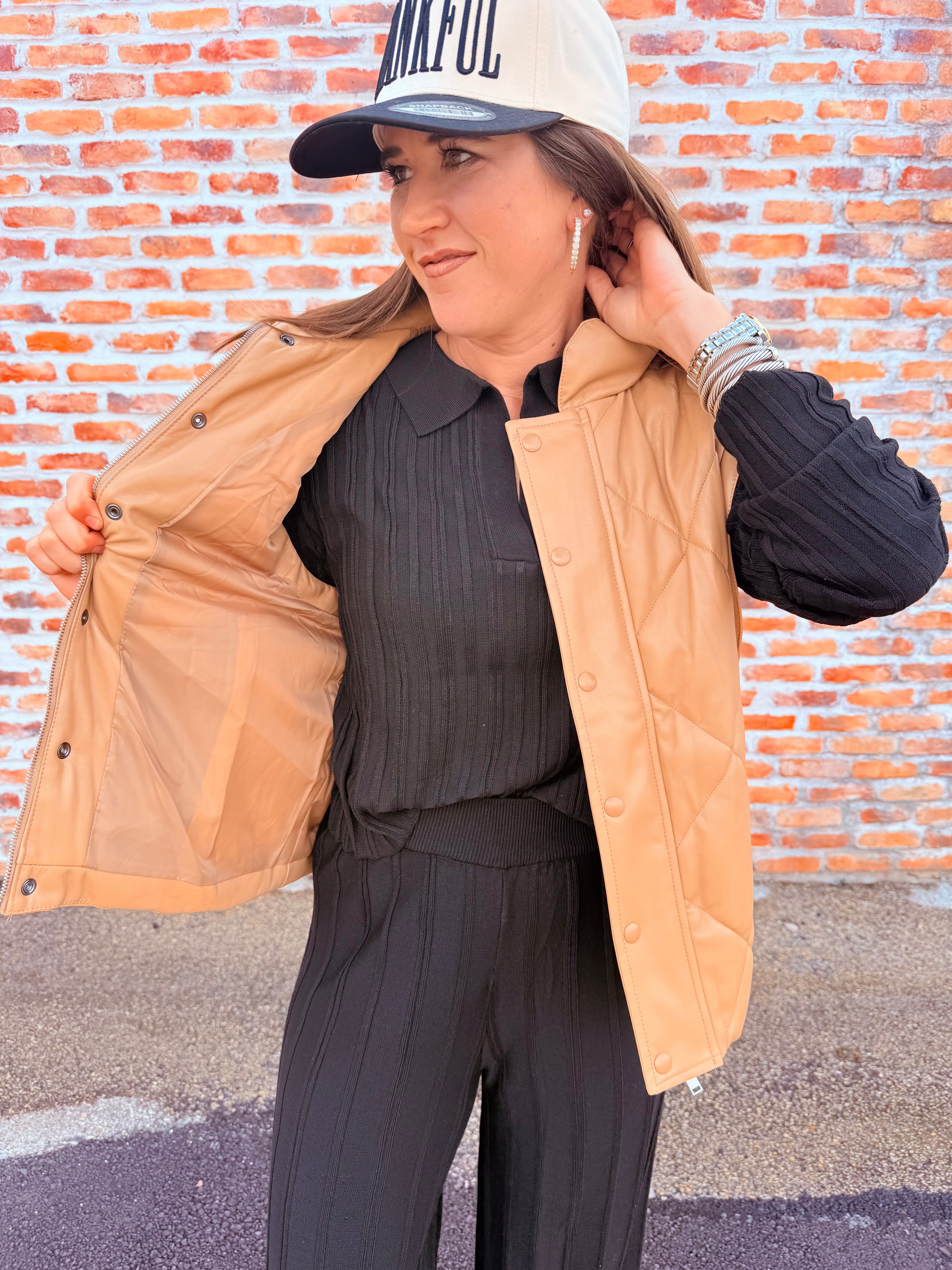 Button-Up Puff Vest