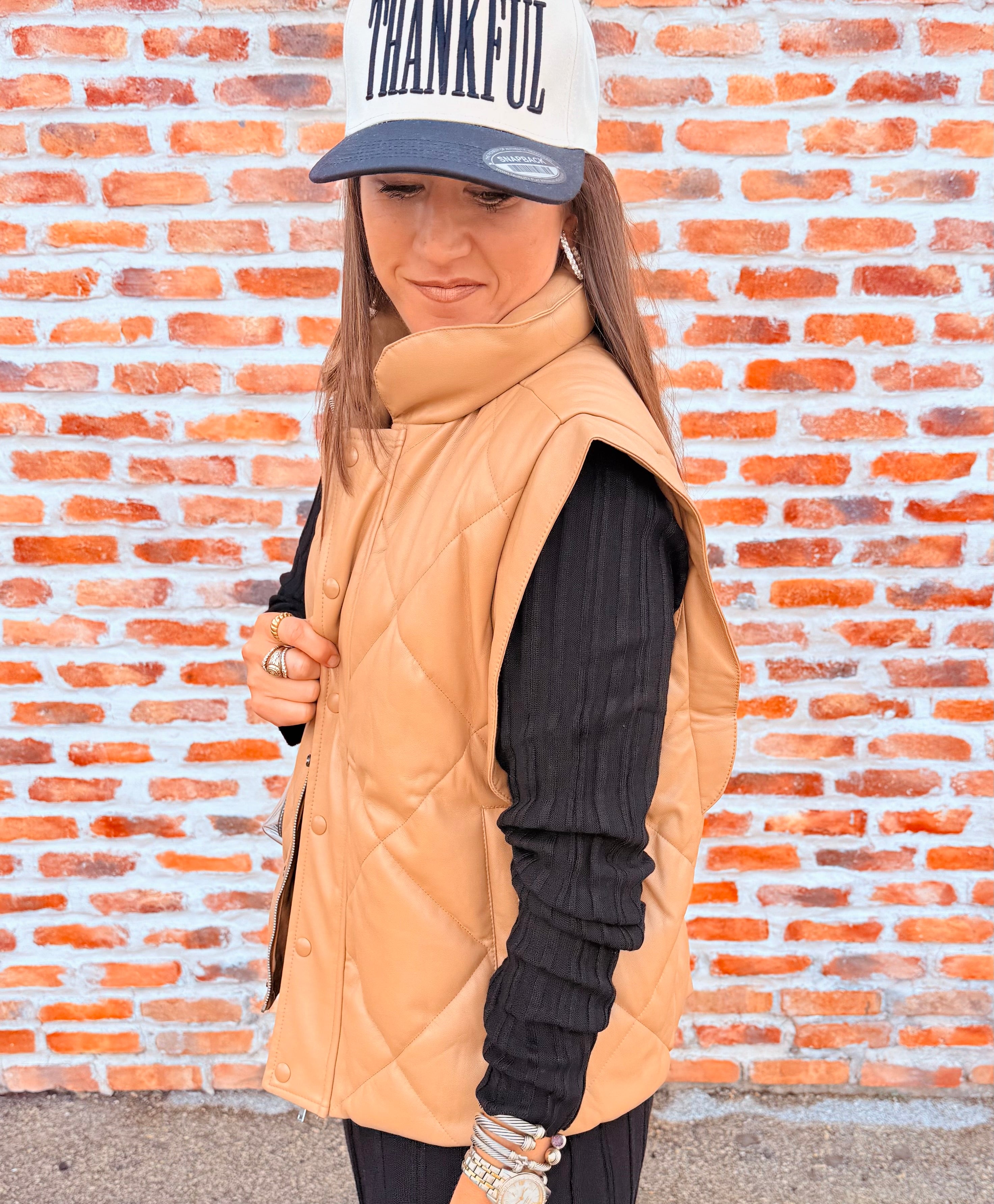 Button-Up Puff Vest