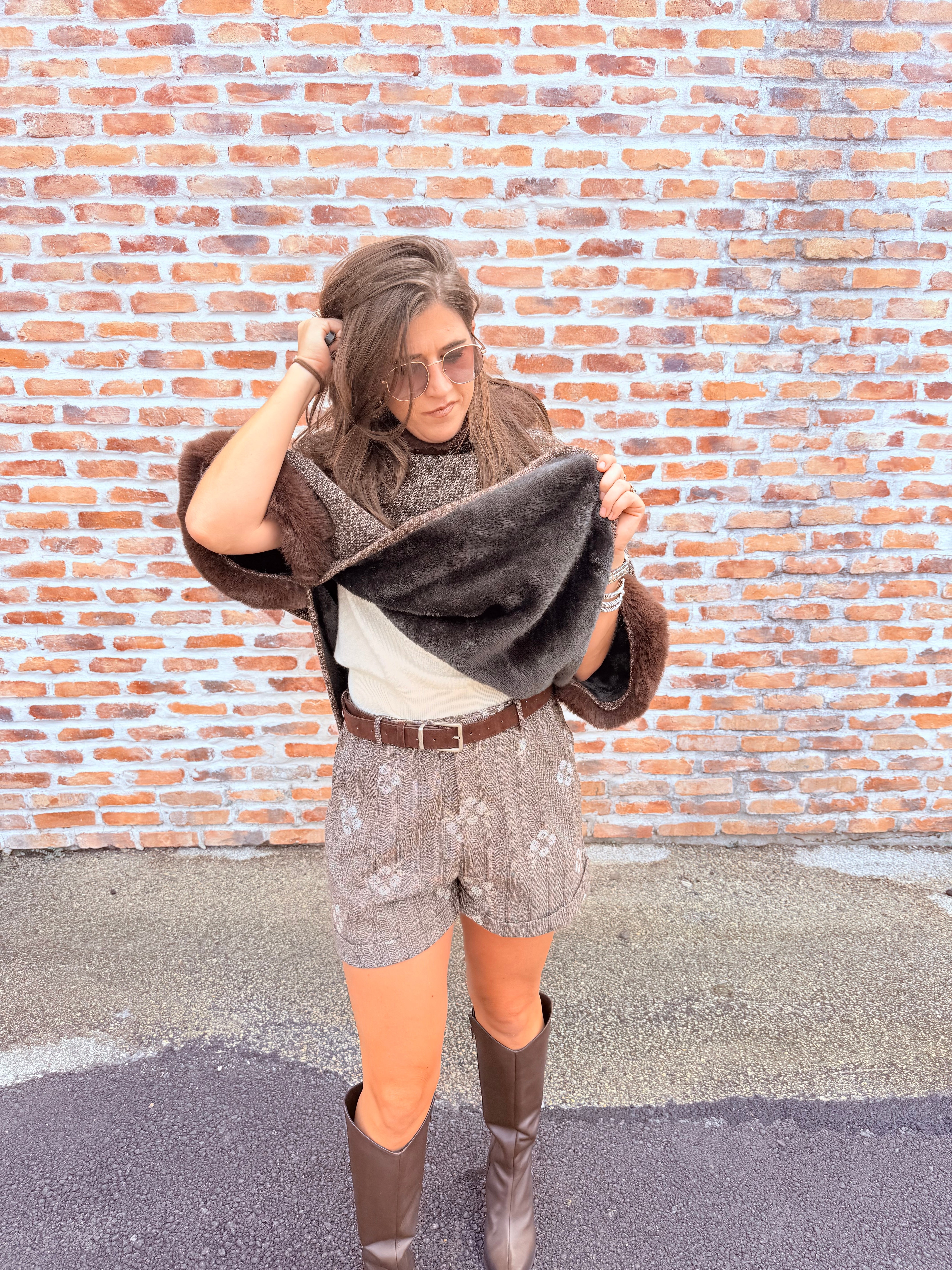 Carina Pleated Shorts