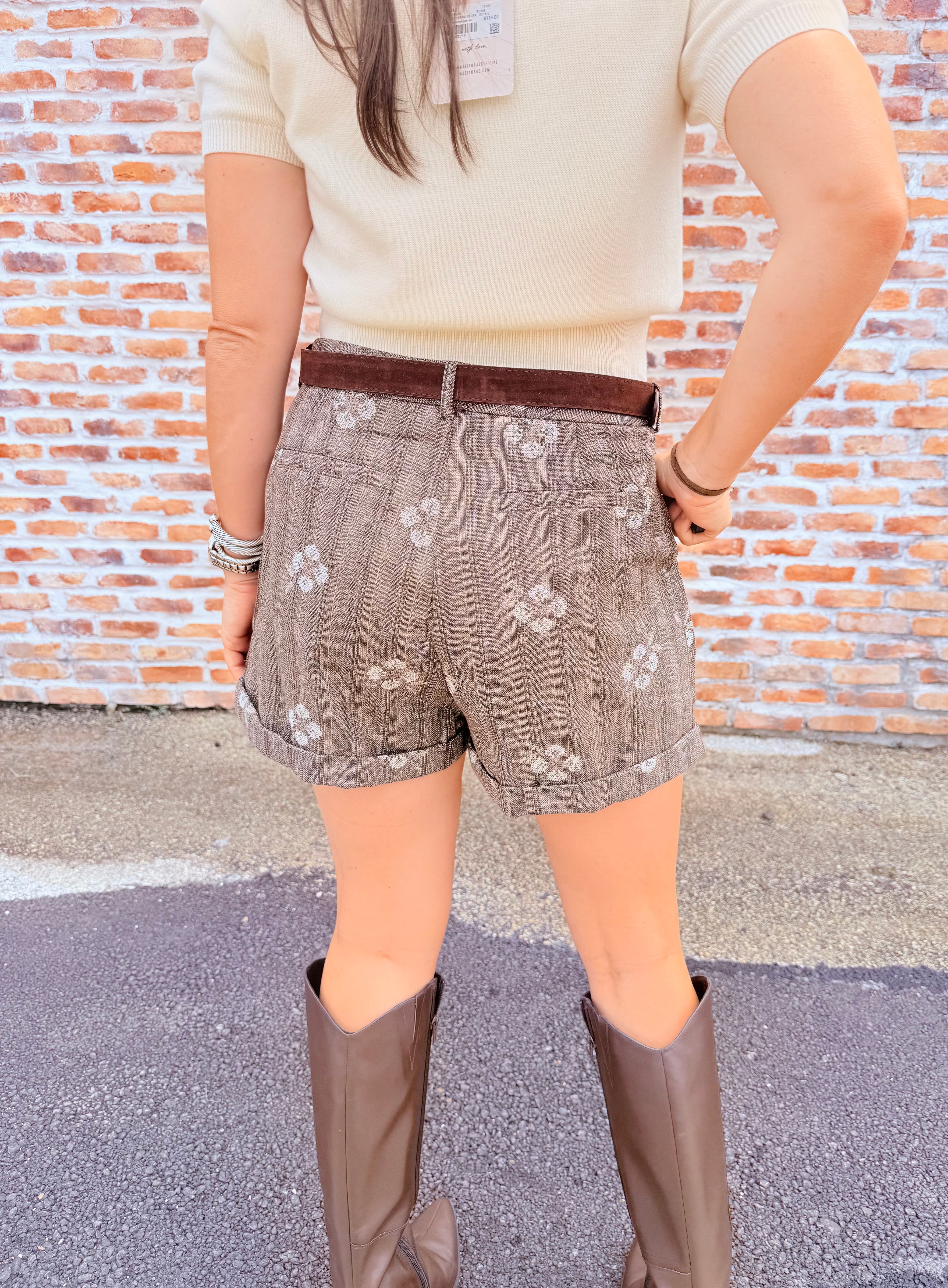 Carina Pleated Shorts