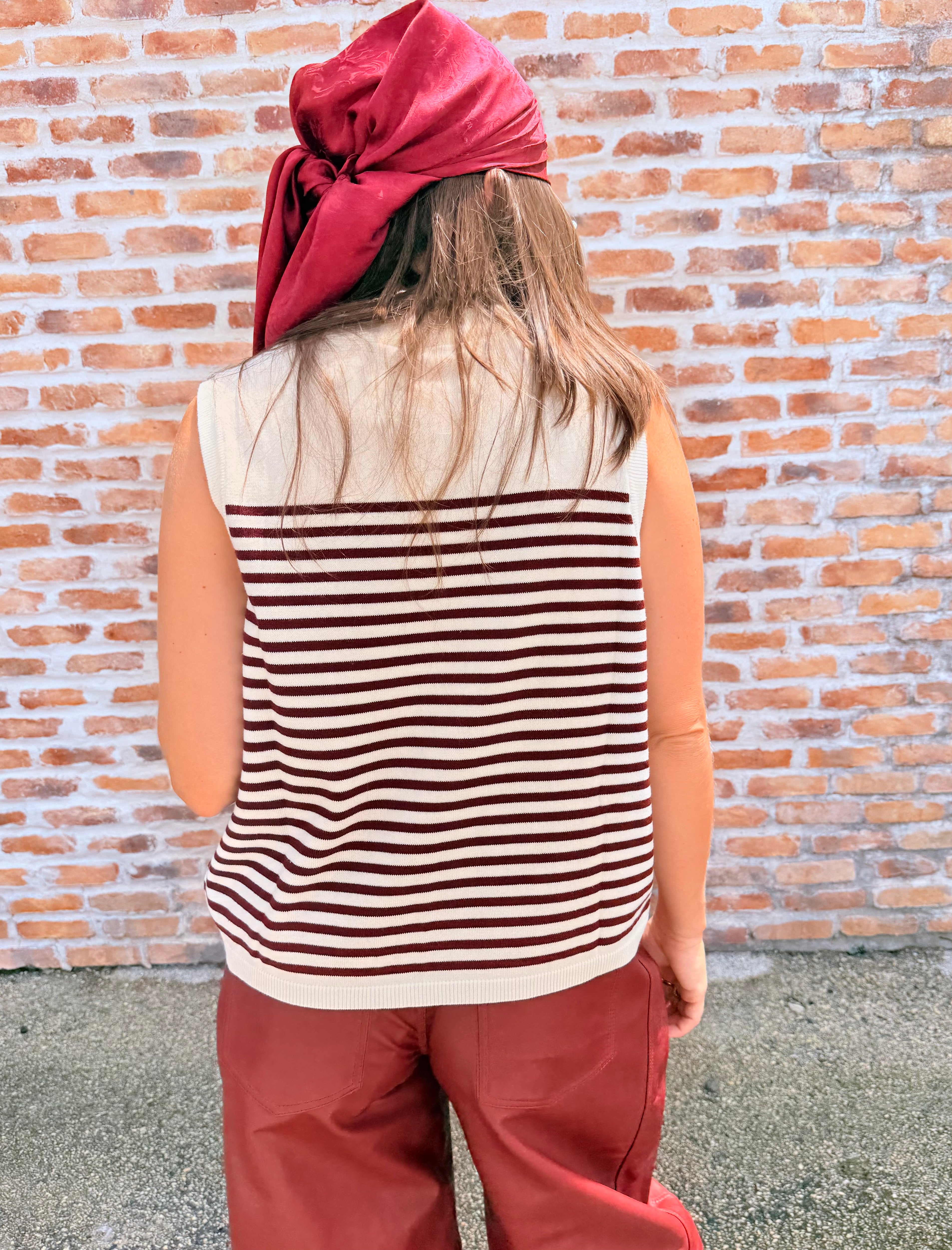 Texas A&M Striped Tank
